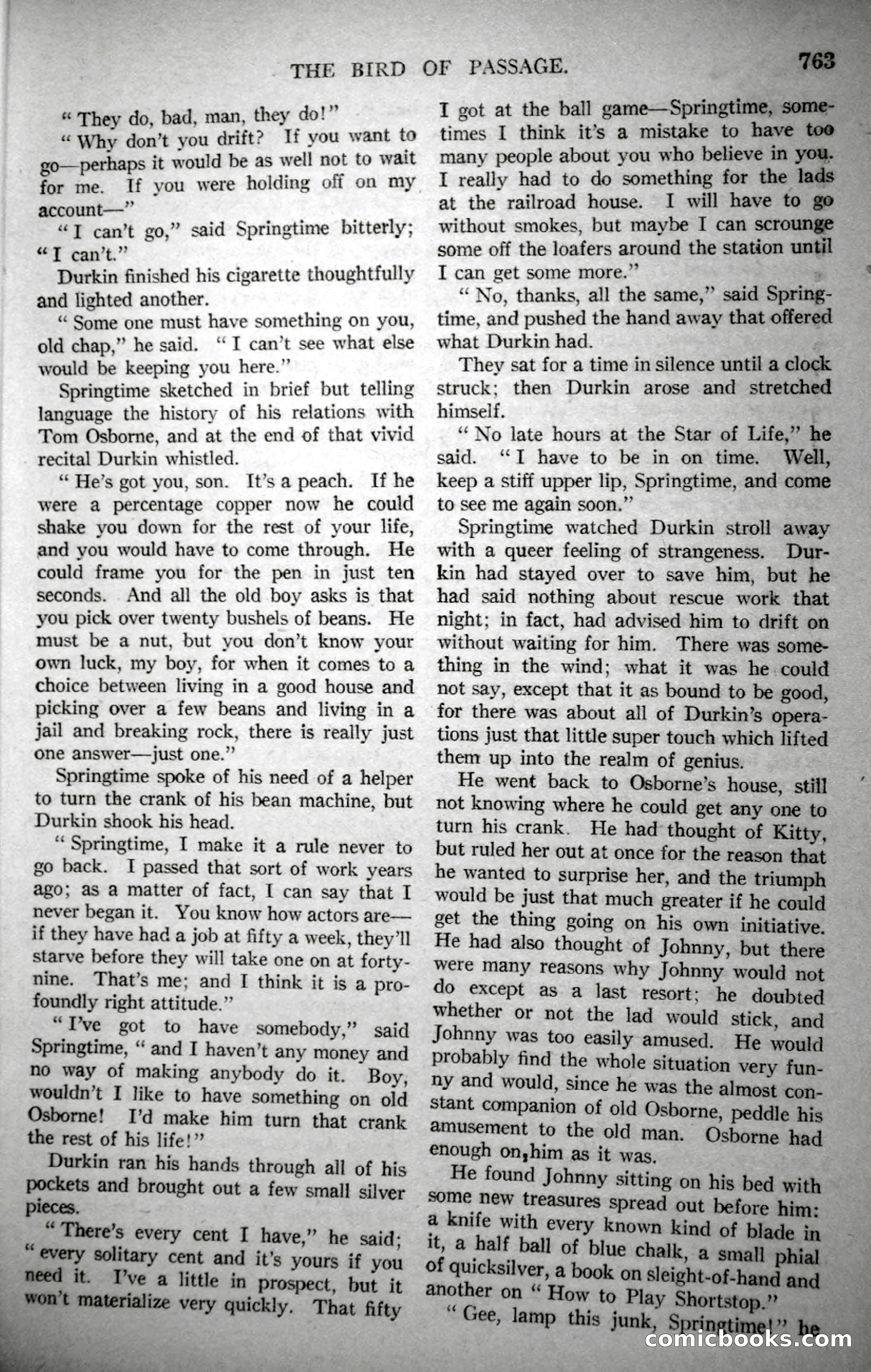 Argosy All-Story Weekly, October 28, 1922 — page 133 of 176