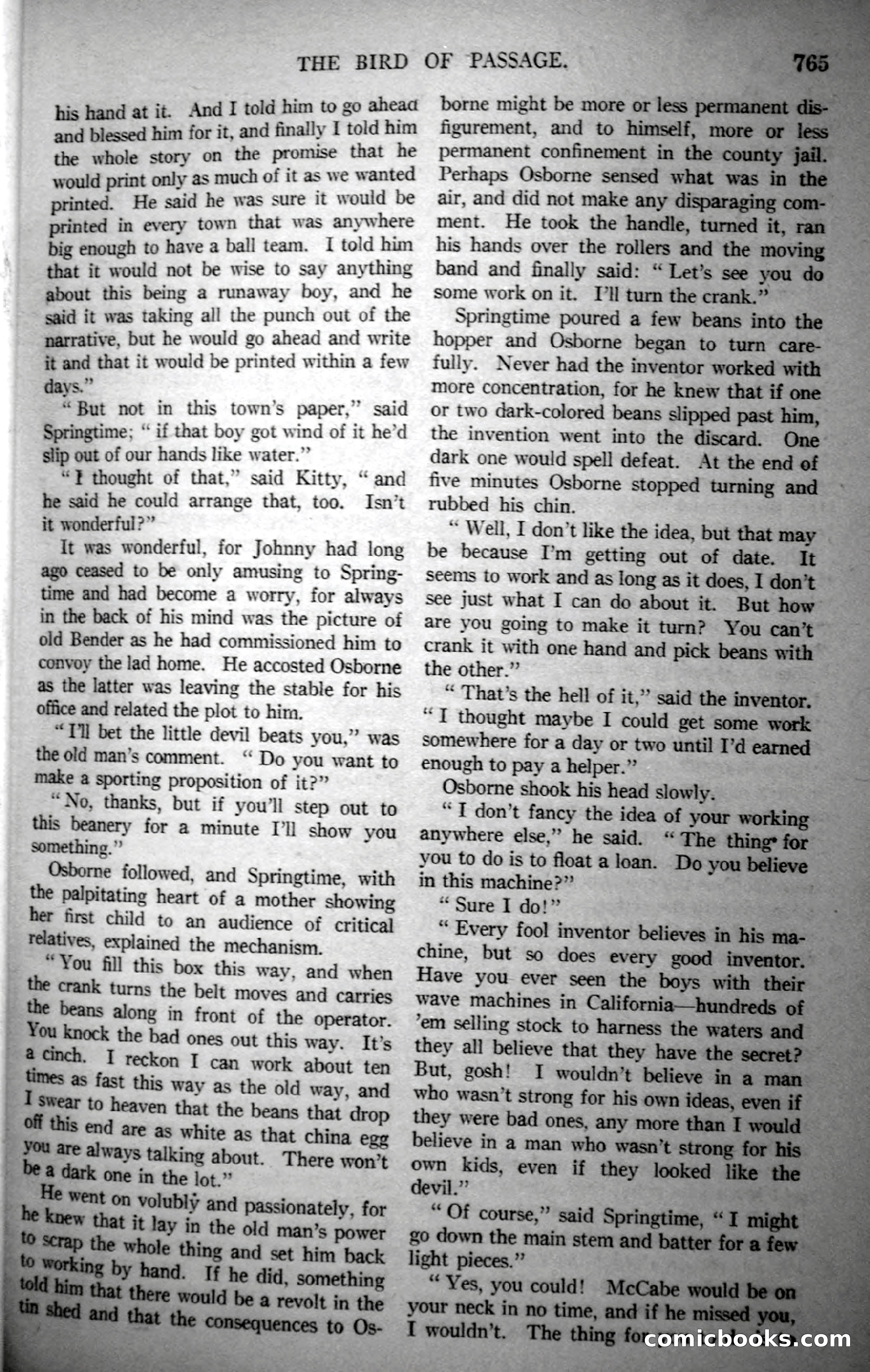 Argosy All-Story Weekly, October 28, 1922 — page 135 of 176