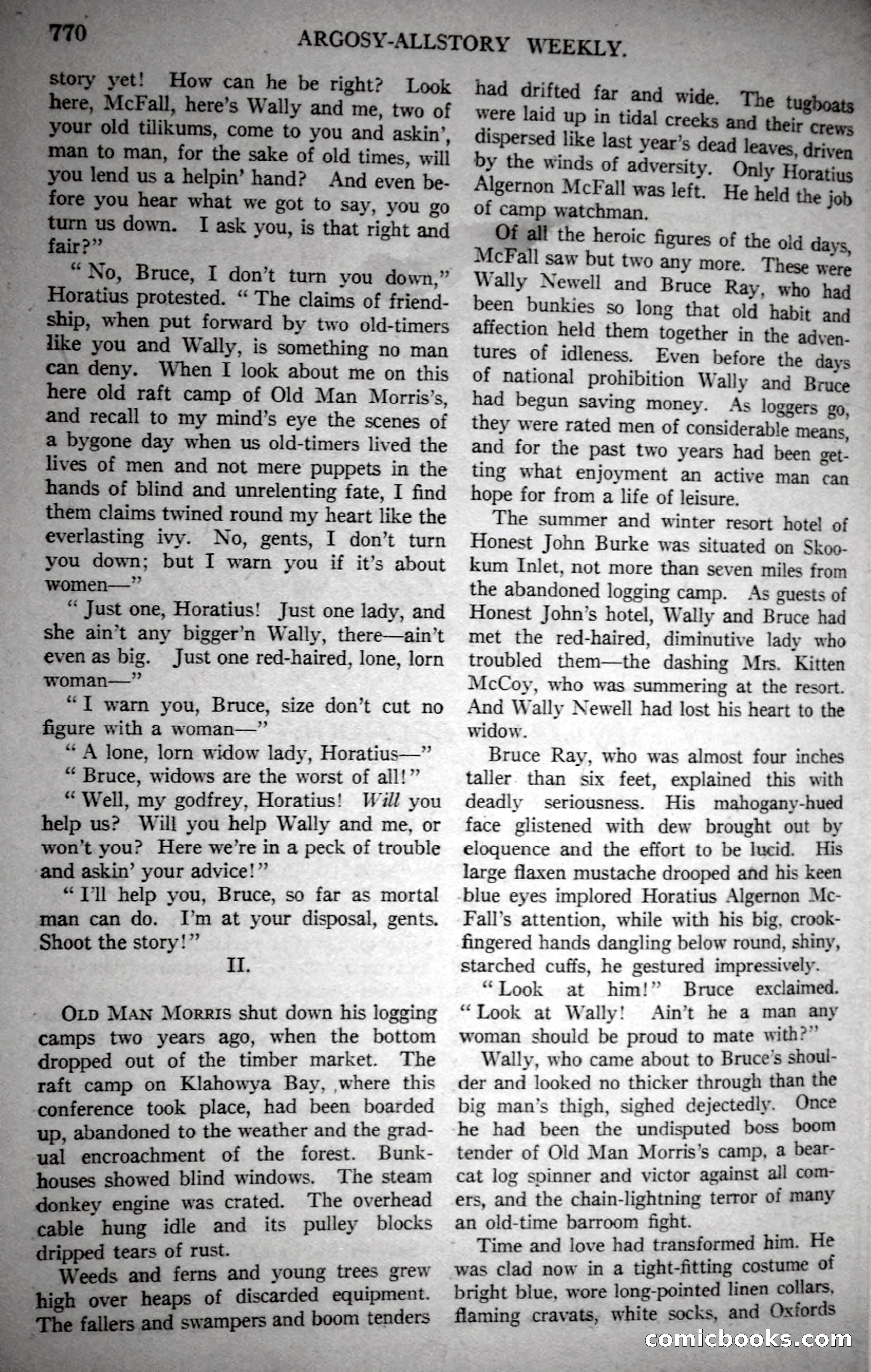 Argosy All-Story Weekly, October 28, 1922 — page 140 of 176