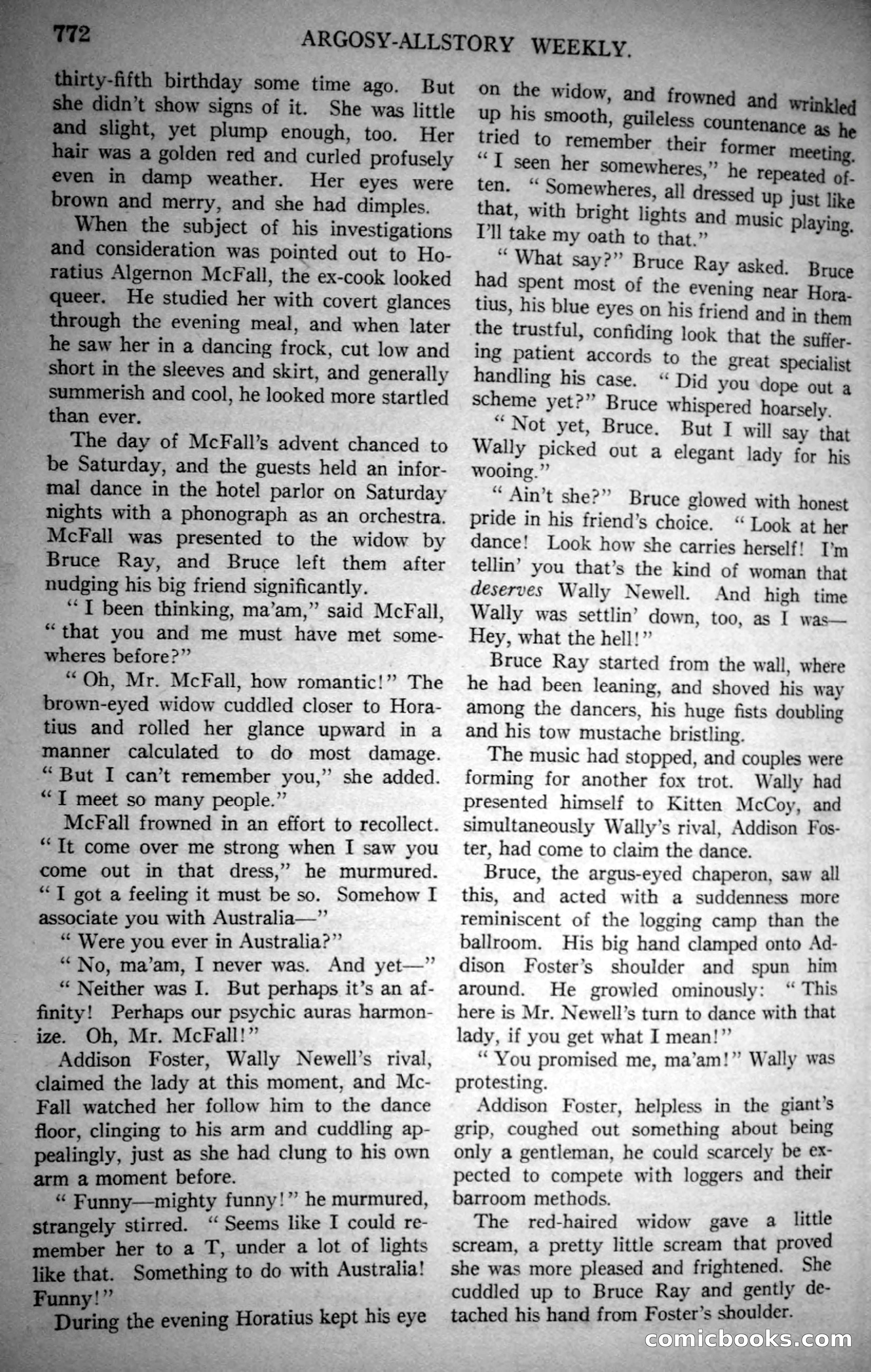 Argosy All-Story Weekly, October 28, 1922 — page 142 of 176