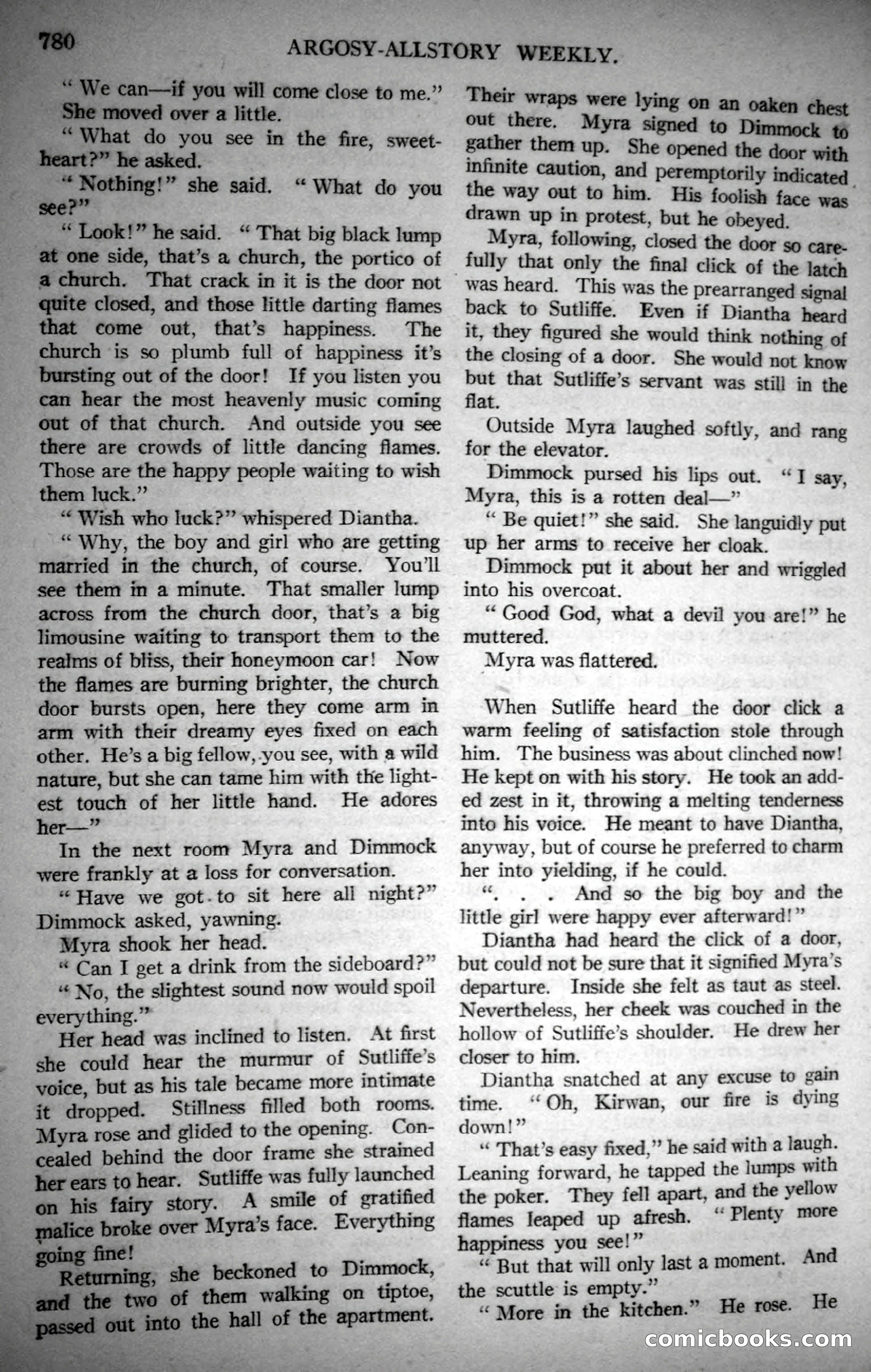 Argosy All-Story Weekly, October 28, 1922 — page 150 of 176