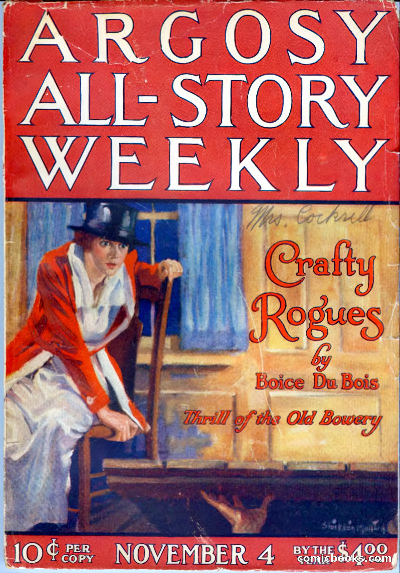 Argosy All-Story Weekly, November 4, 1922 — page 1 of 187