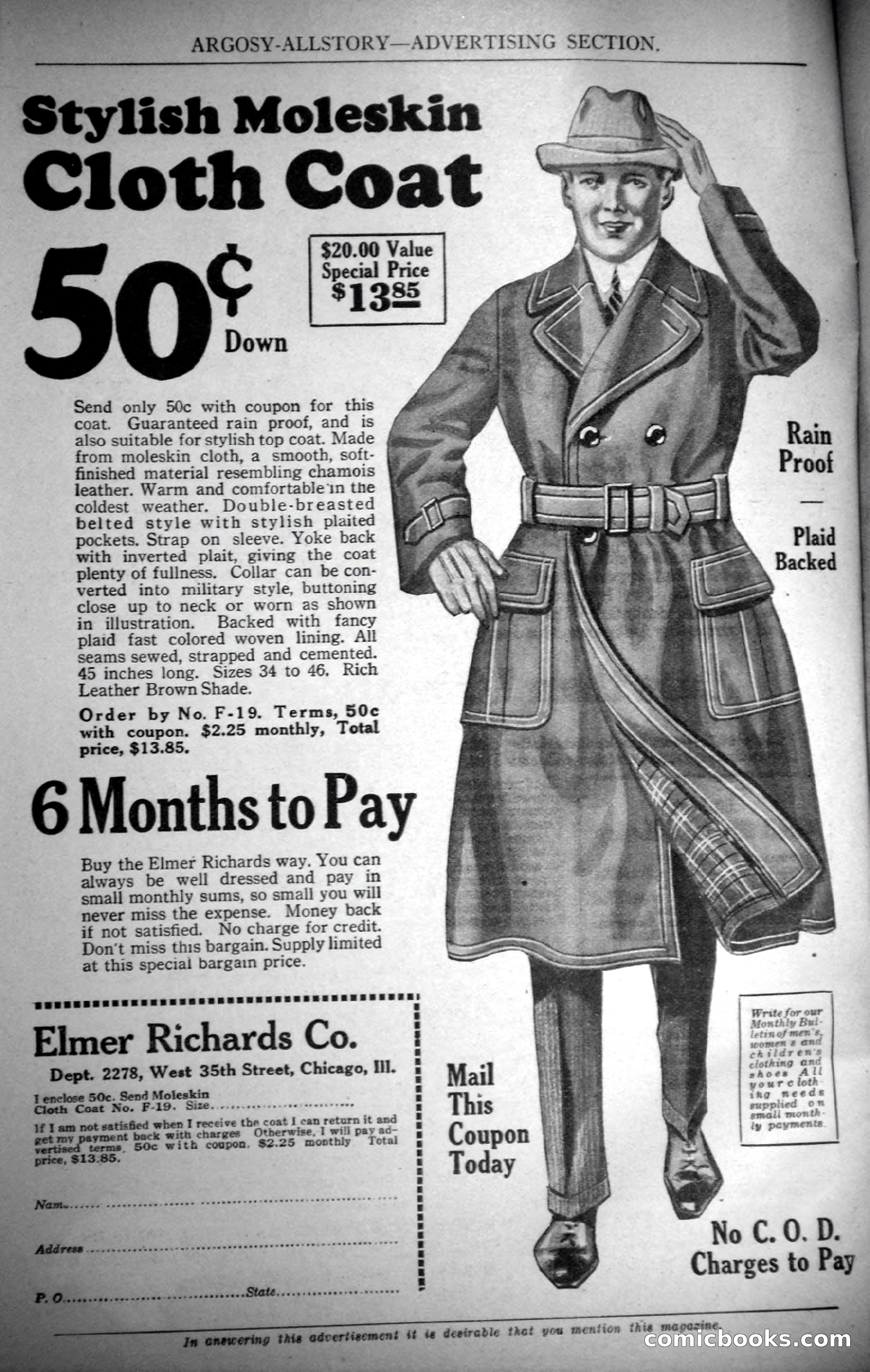 Argosy All-Story Weekly, November 4, 1922 — page 10 of 187