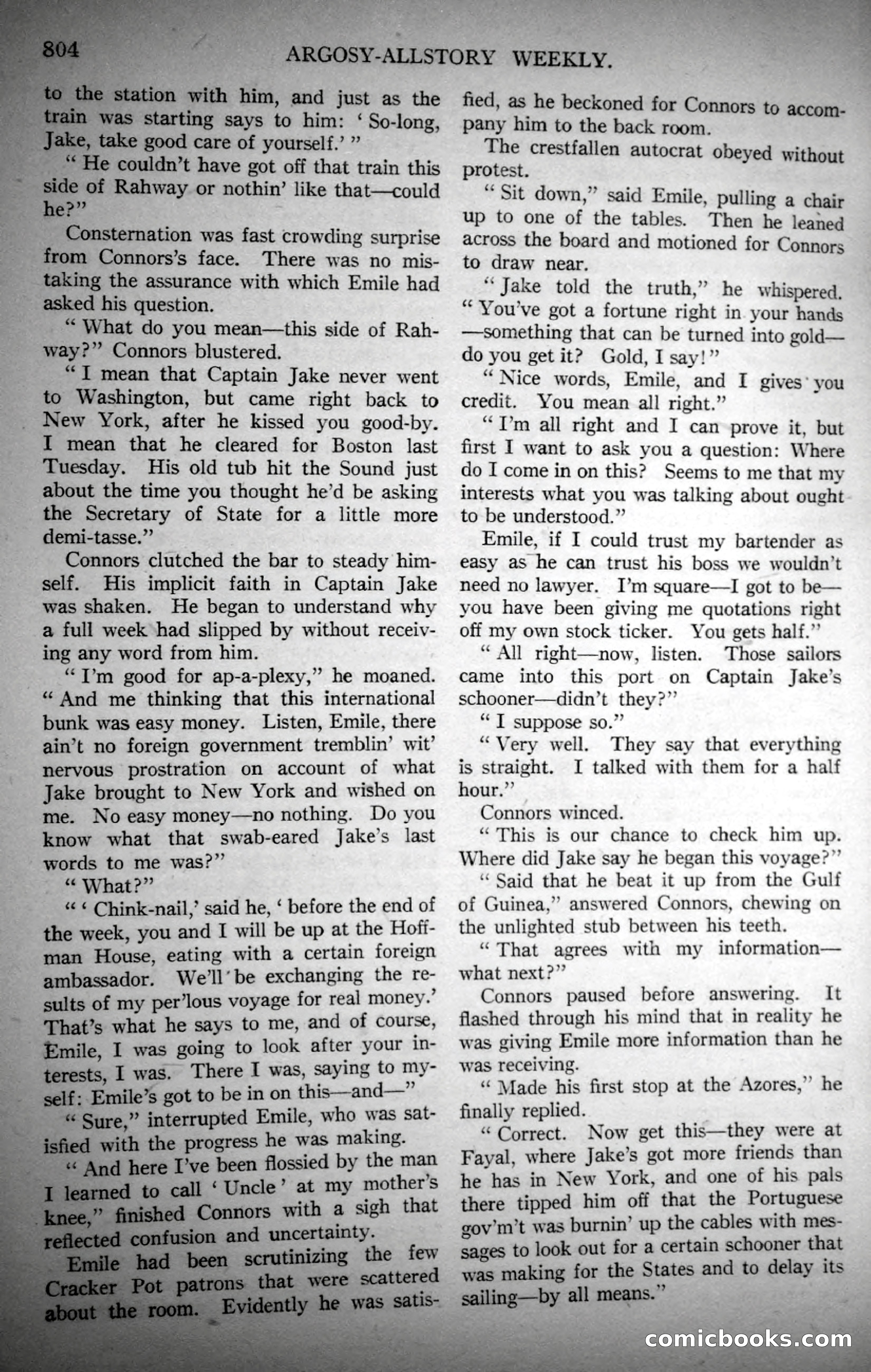 Argosy All-Story Weekly, November 4, 1922 — page 14 of 187