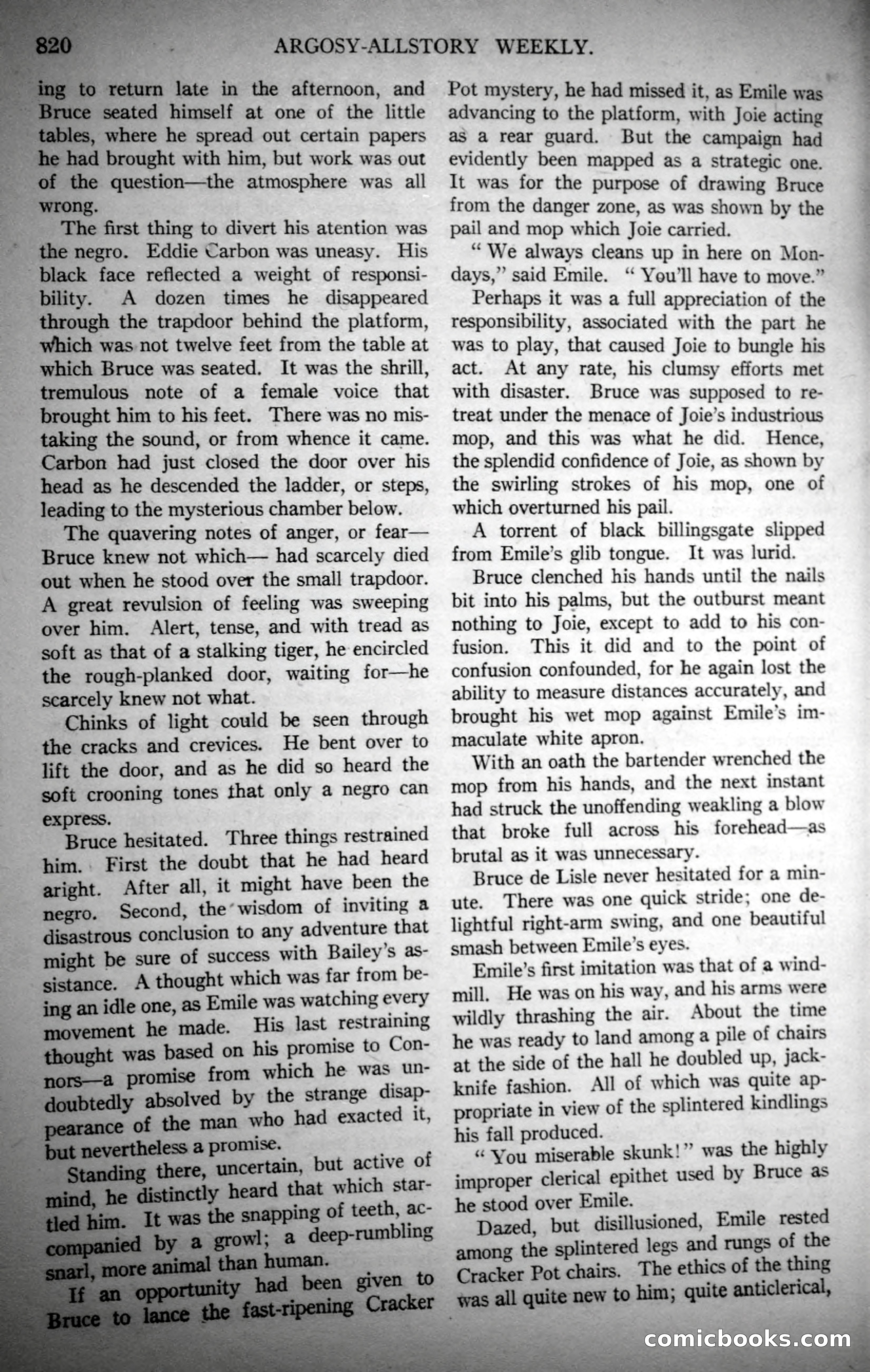 Argosy All-Story Weekly, November 4, 1922 — page 30 of 187