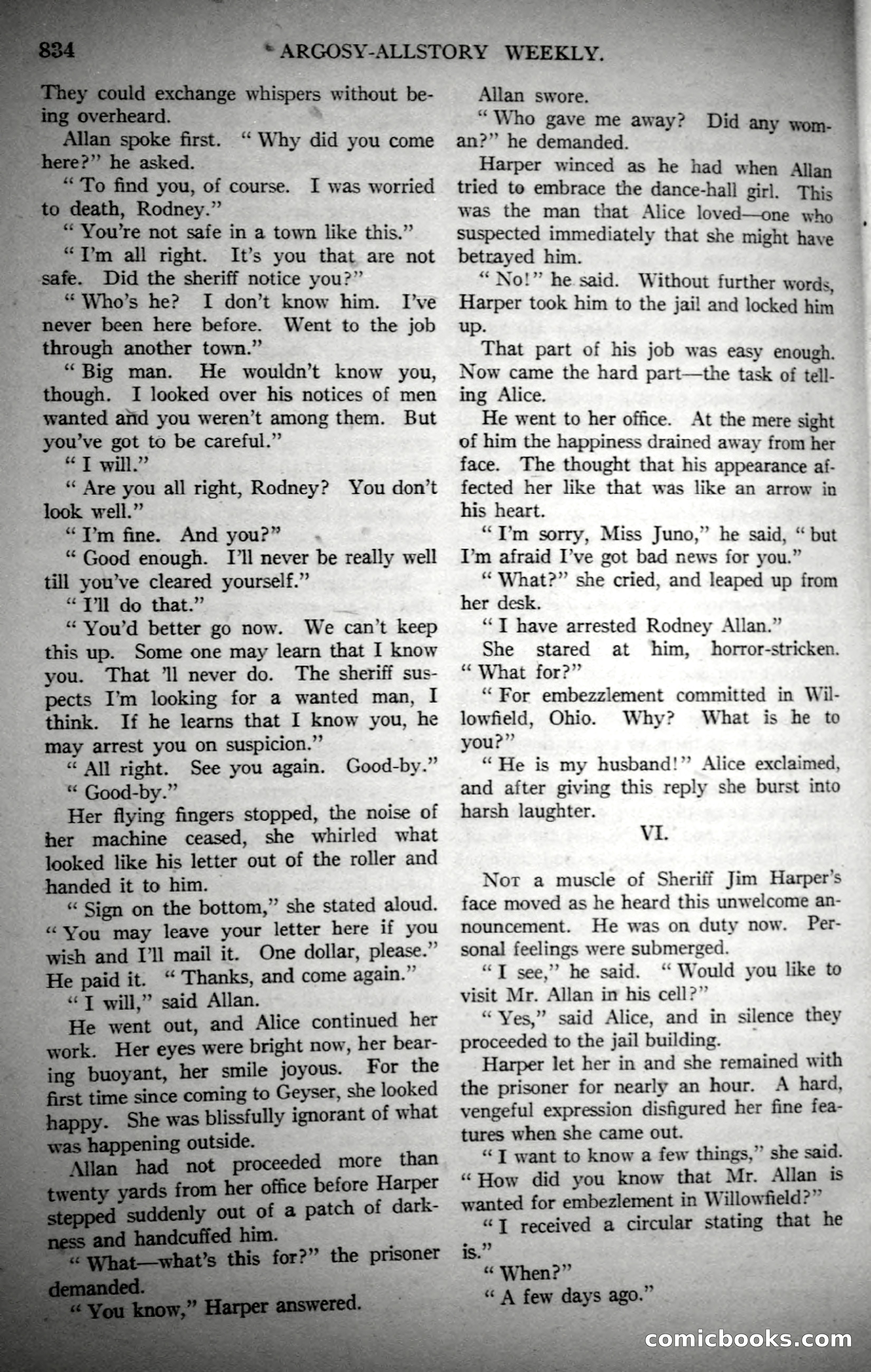 Argosy All-Story Weekly, November 4, 1922 — page 44 of 187