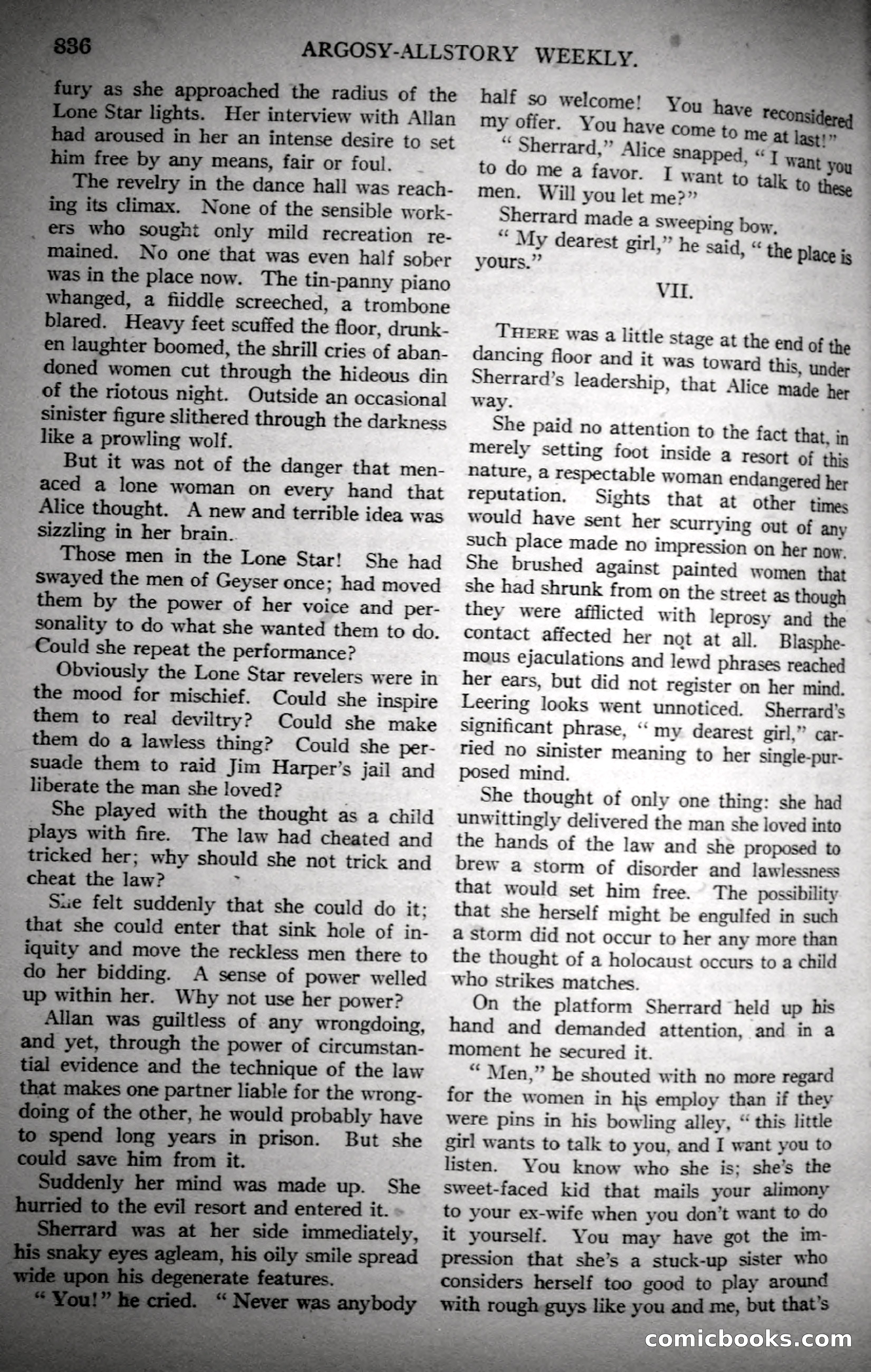 Argosy All-Story Weekly, November 4, 1922 — page 46 of 187