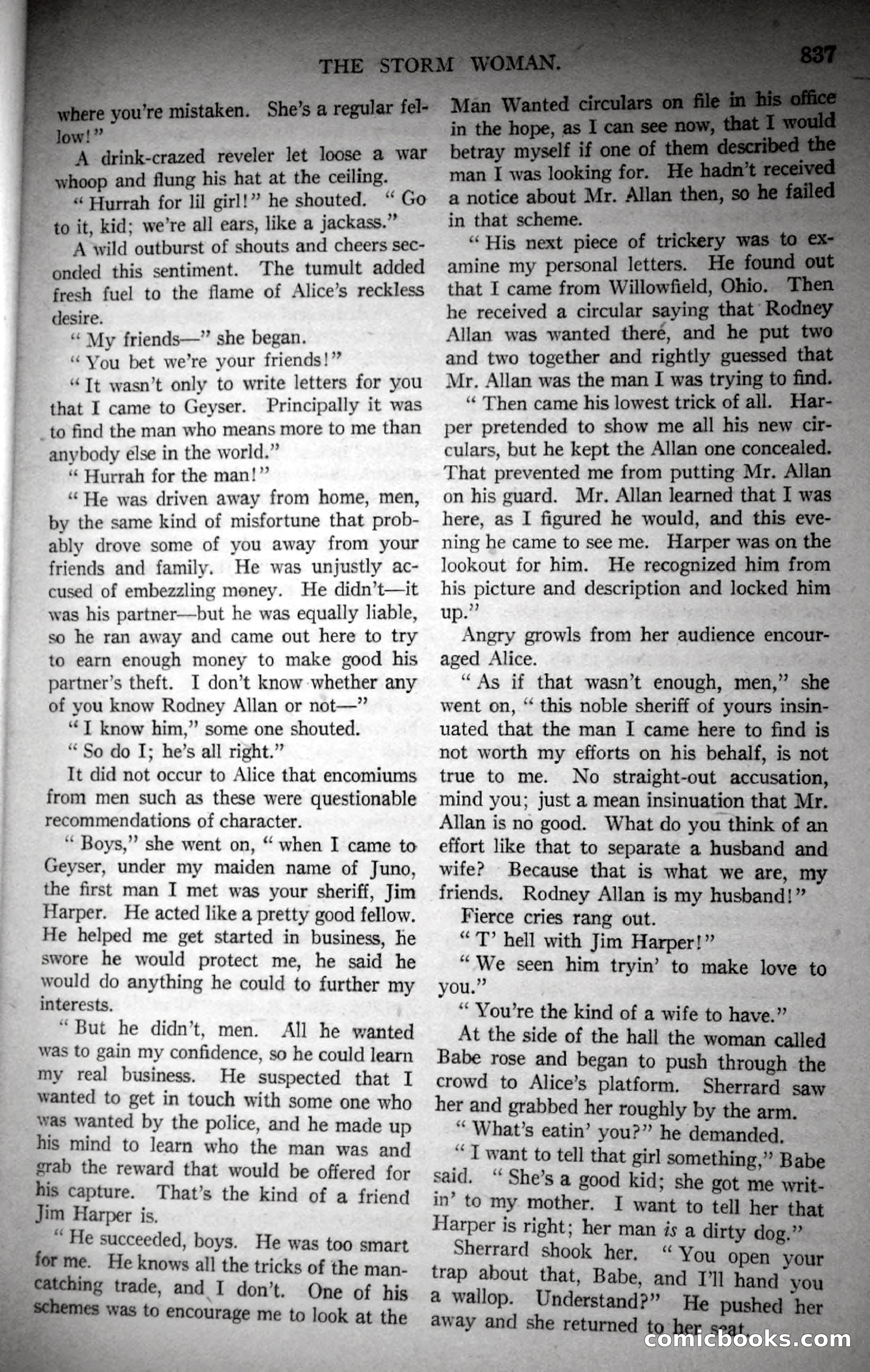 Argosy All-Story Weekly, November 4, 1922 — page 47 of 187
