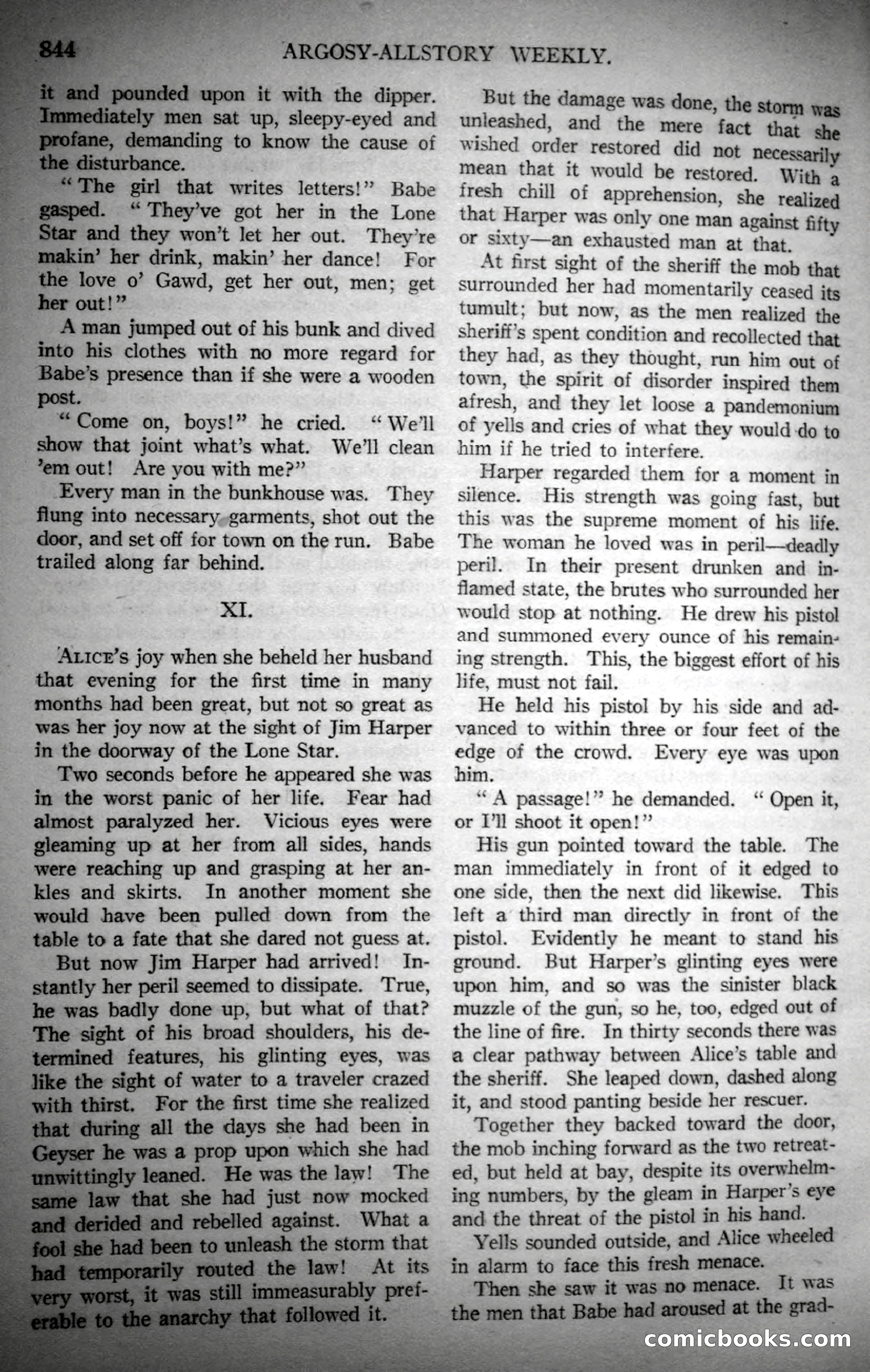 Argosy All-Story Weekly, November 4, 1922 — page 54 of 187