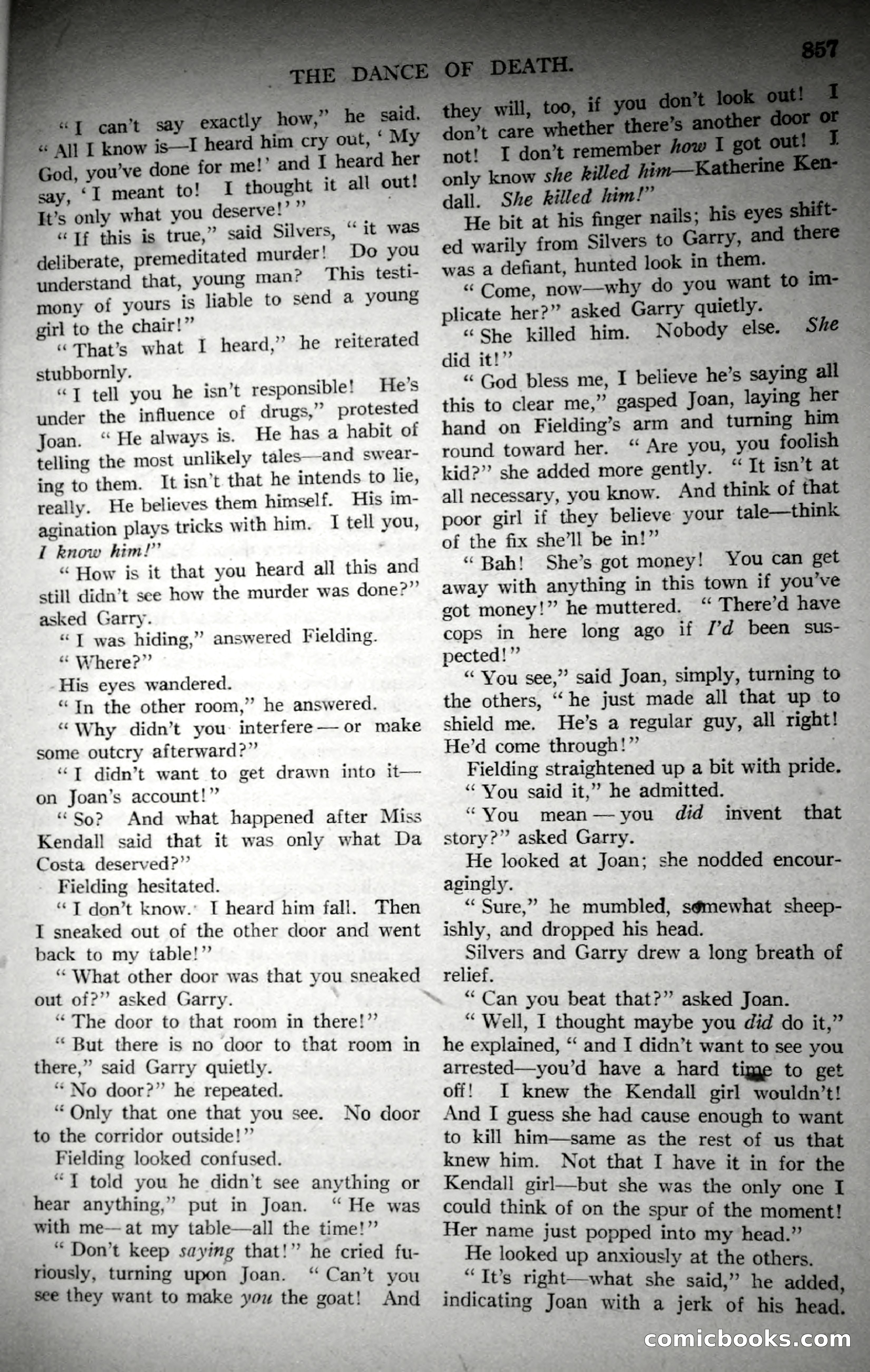 Argosy All-Story Weekly, November 4, 1922 — page 67 of 187