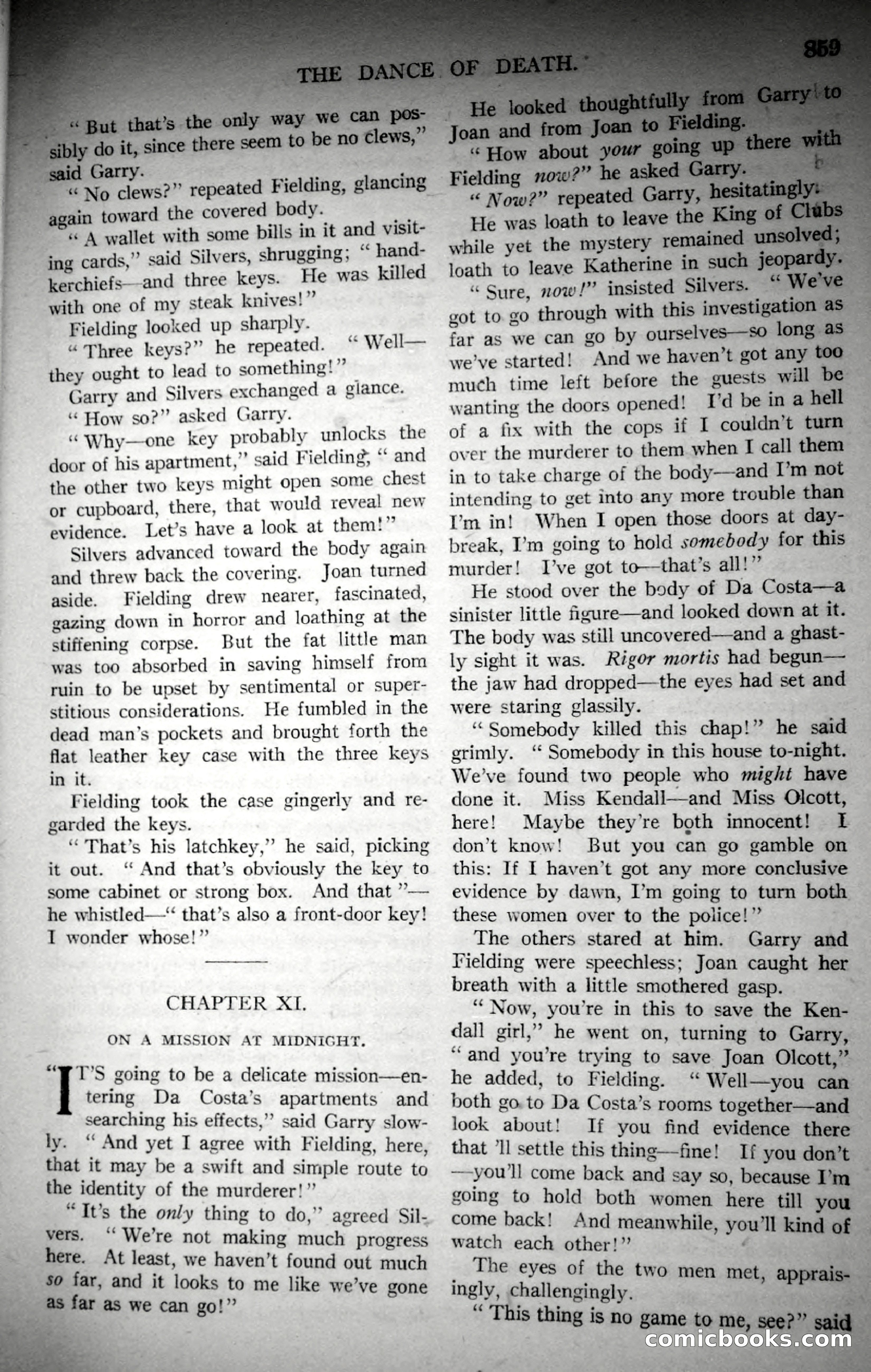 Argosy All-Story Weekly, November 4, 1922 — page 69 of 187