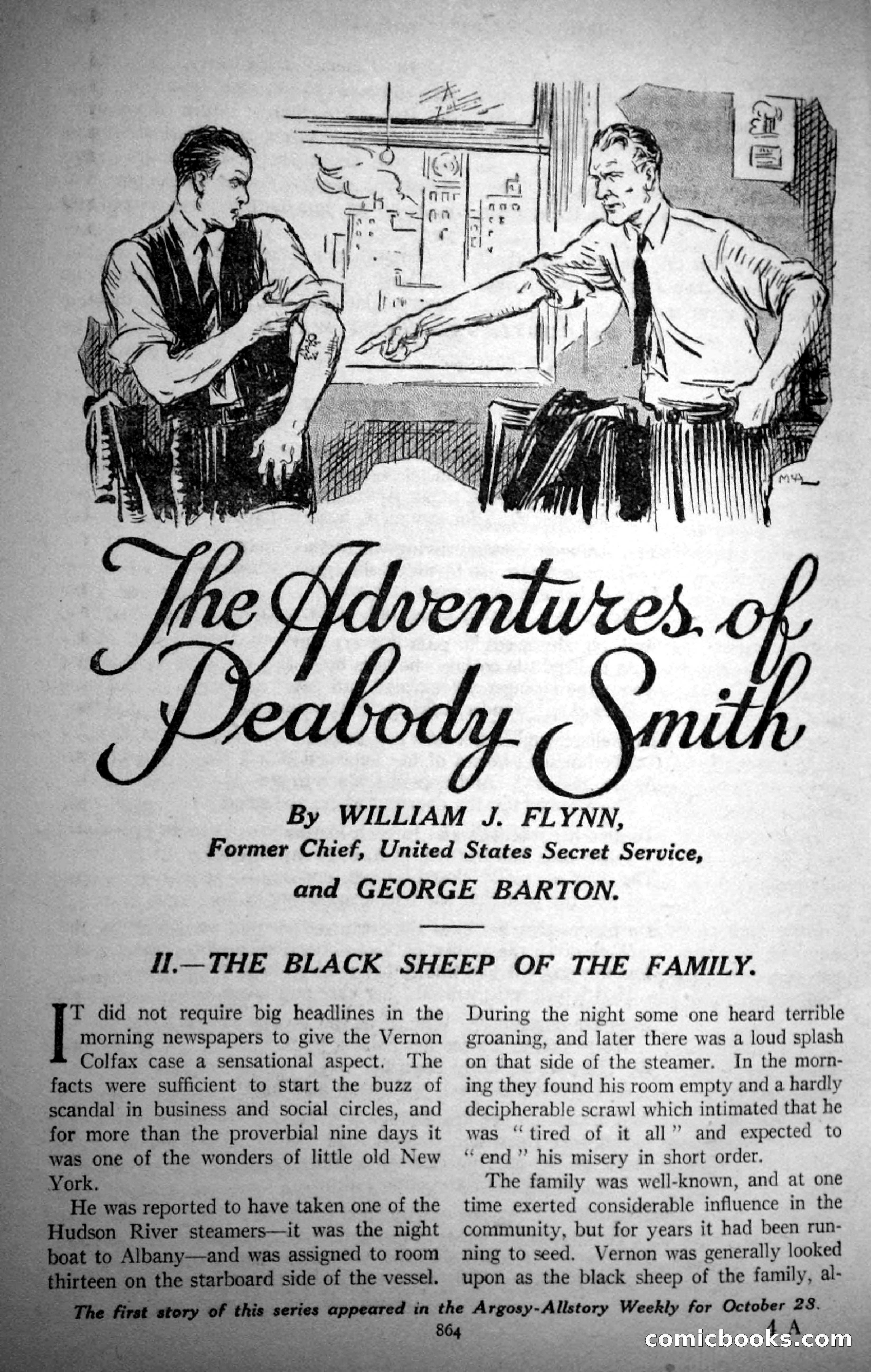 Argosy All-Story Weekly, November 4, 1922 — page 74 of 187