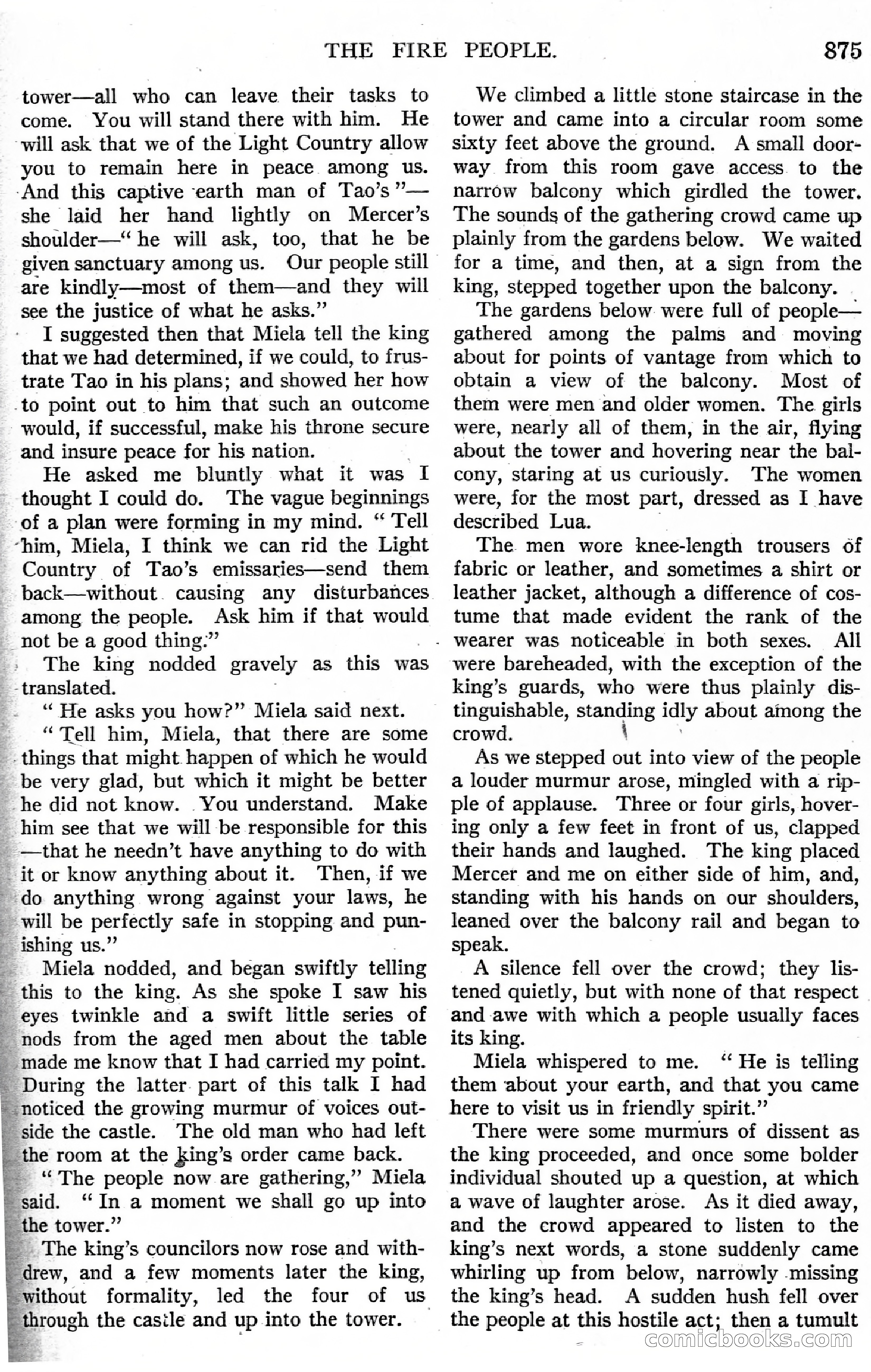 Argosy All-Story Weekly, November 4, 1922 — page 85 of 187