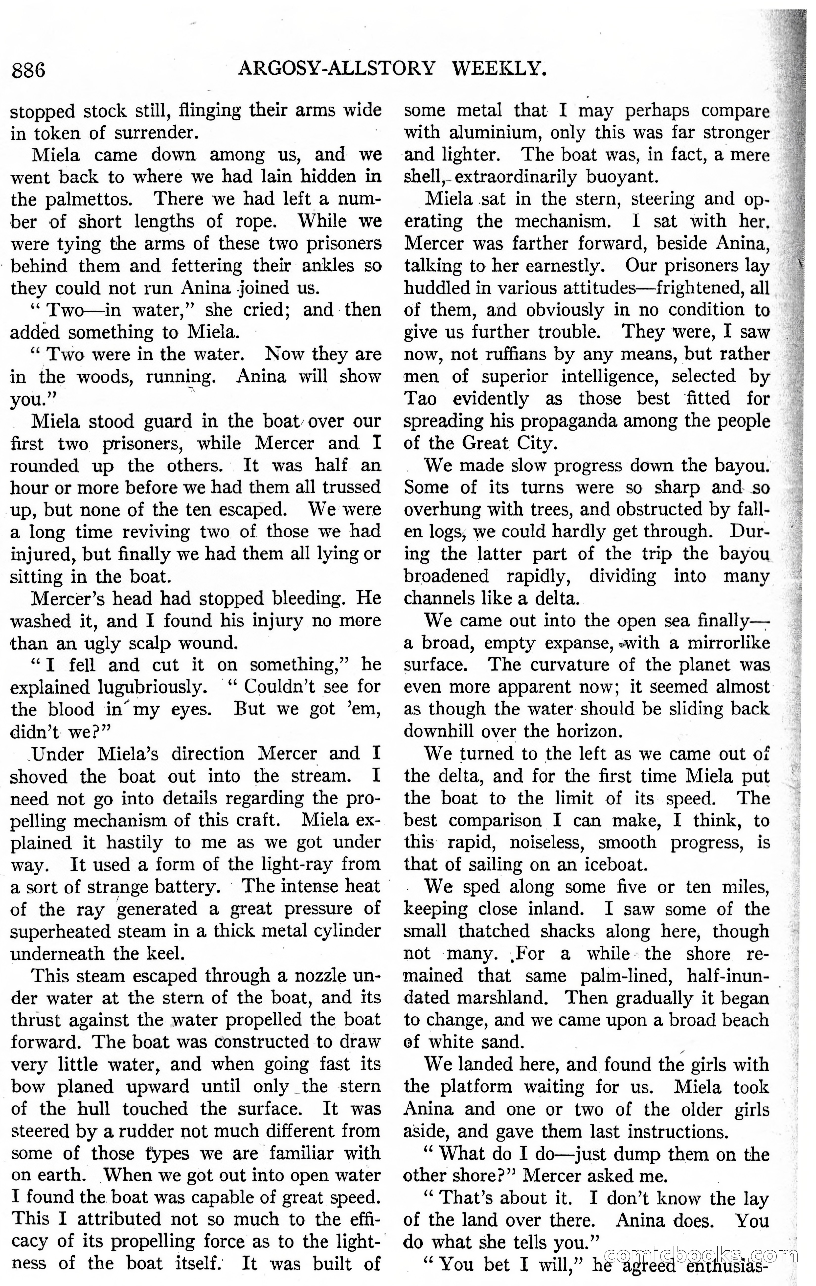 Argosy All-Story Weekly, November 4, 1922 — page 96 of 187