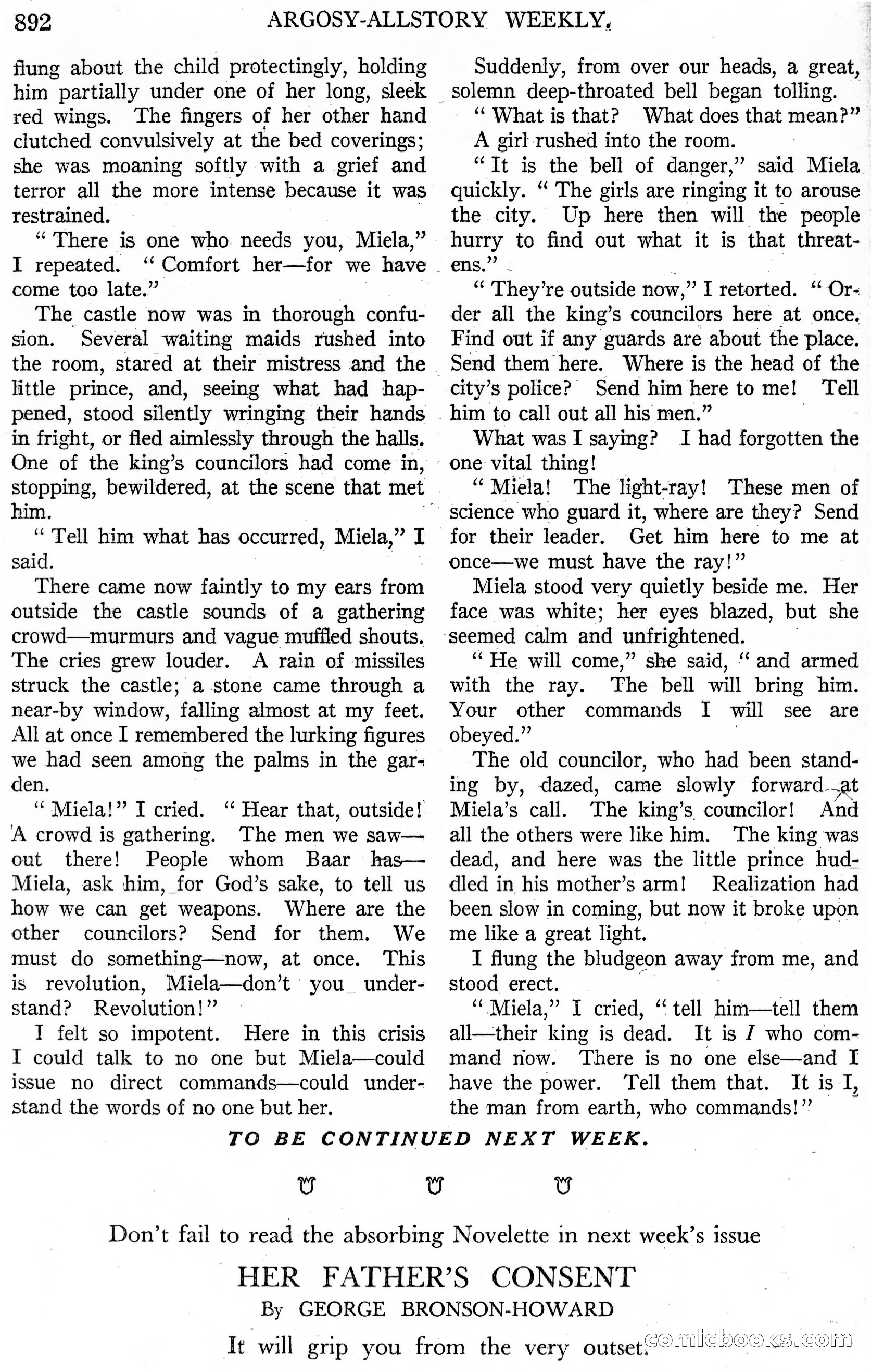 Argosy All-Story Weekly, November 4, 1922 — page 102 of 187