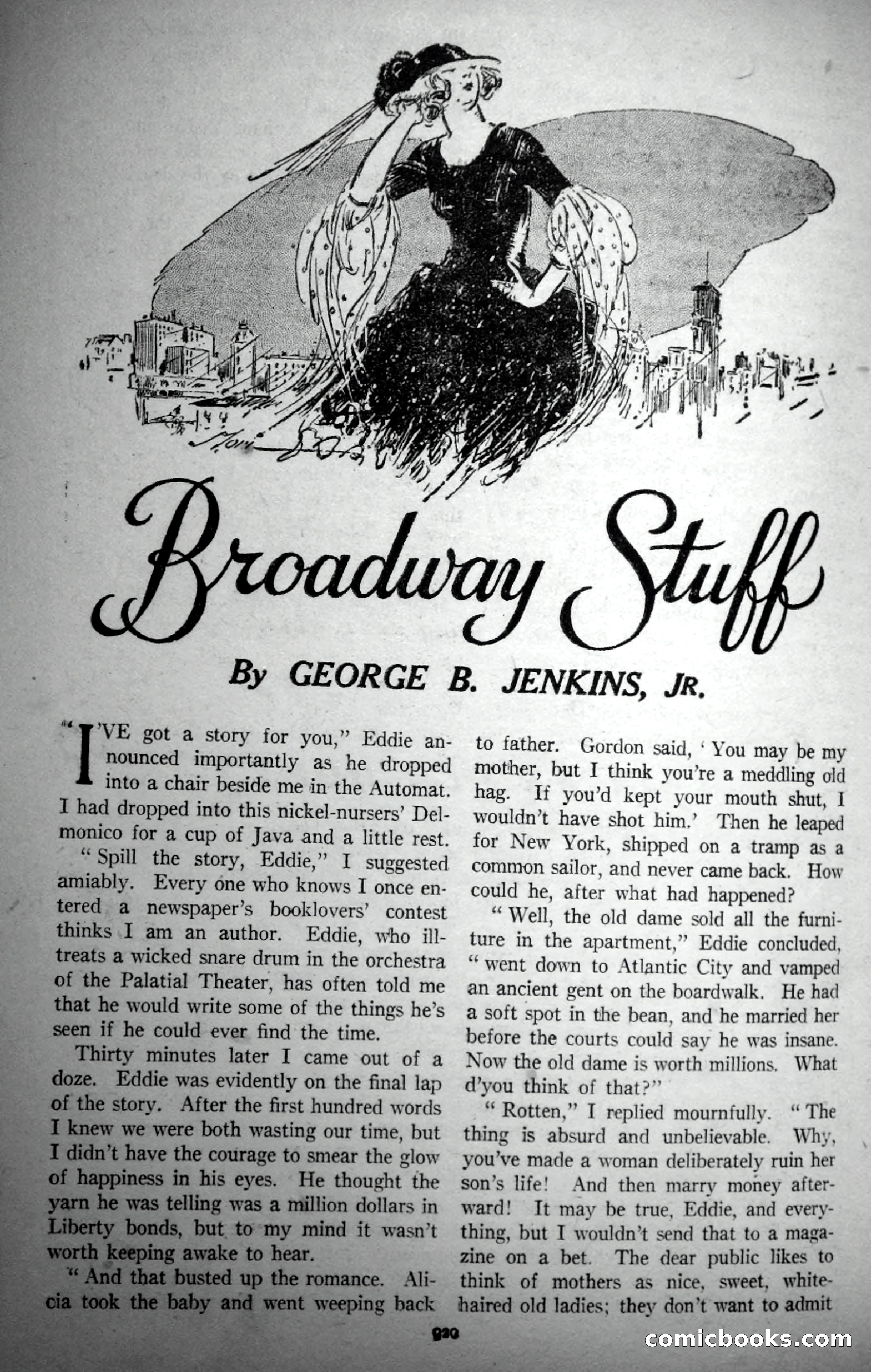 Argosy All-Story Weekly, November 4, 1922 — page 130 of 187