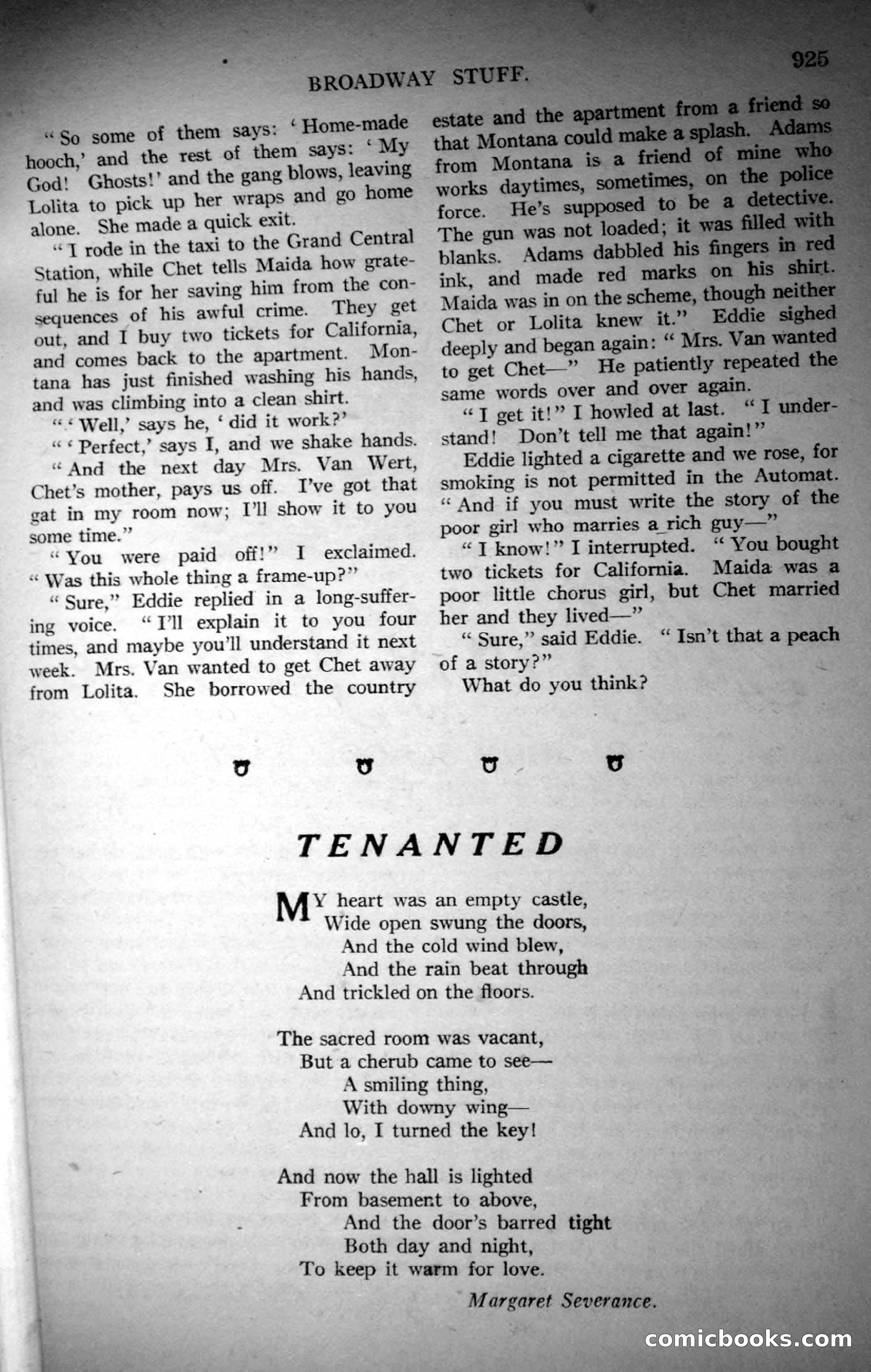 Argosy All-Story Weekly, November 4, 1922 — page 135 of 187