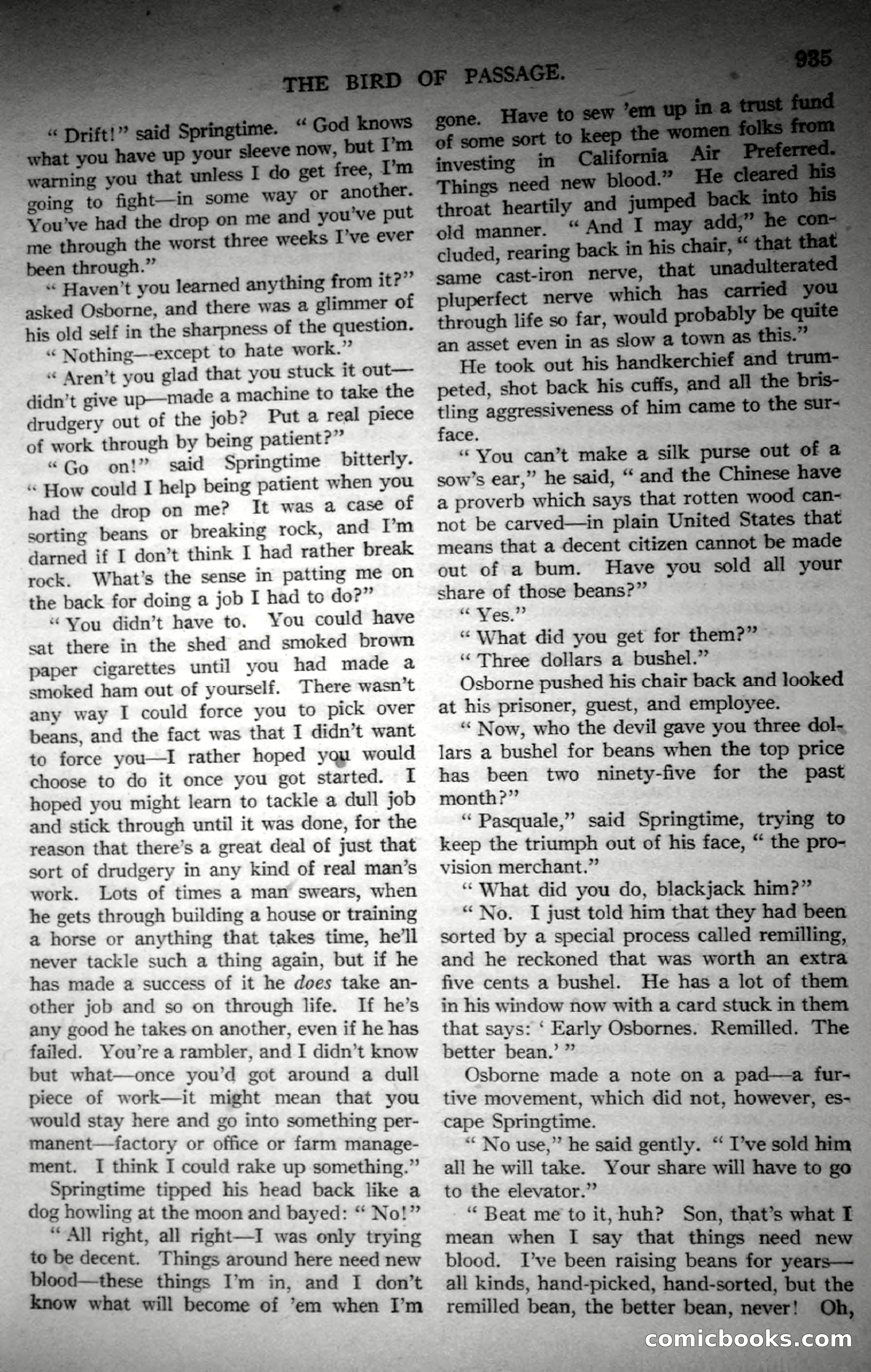Argosy All-Story Weekly, November 4, 1922 — page 144 of 187