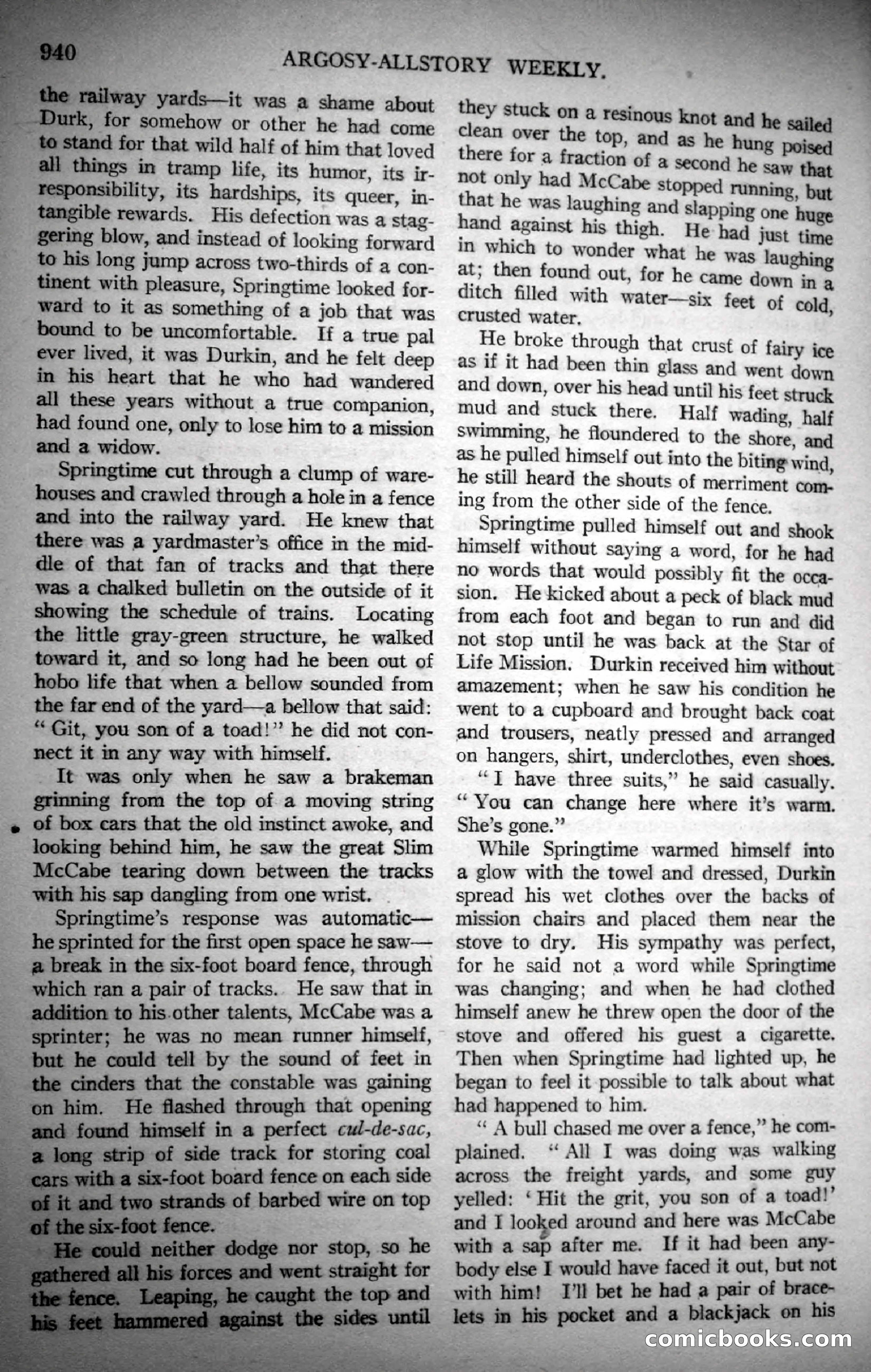 Argosy All-Story Weekly, November 4, 1922 — page 149 of 187
