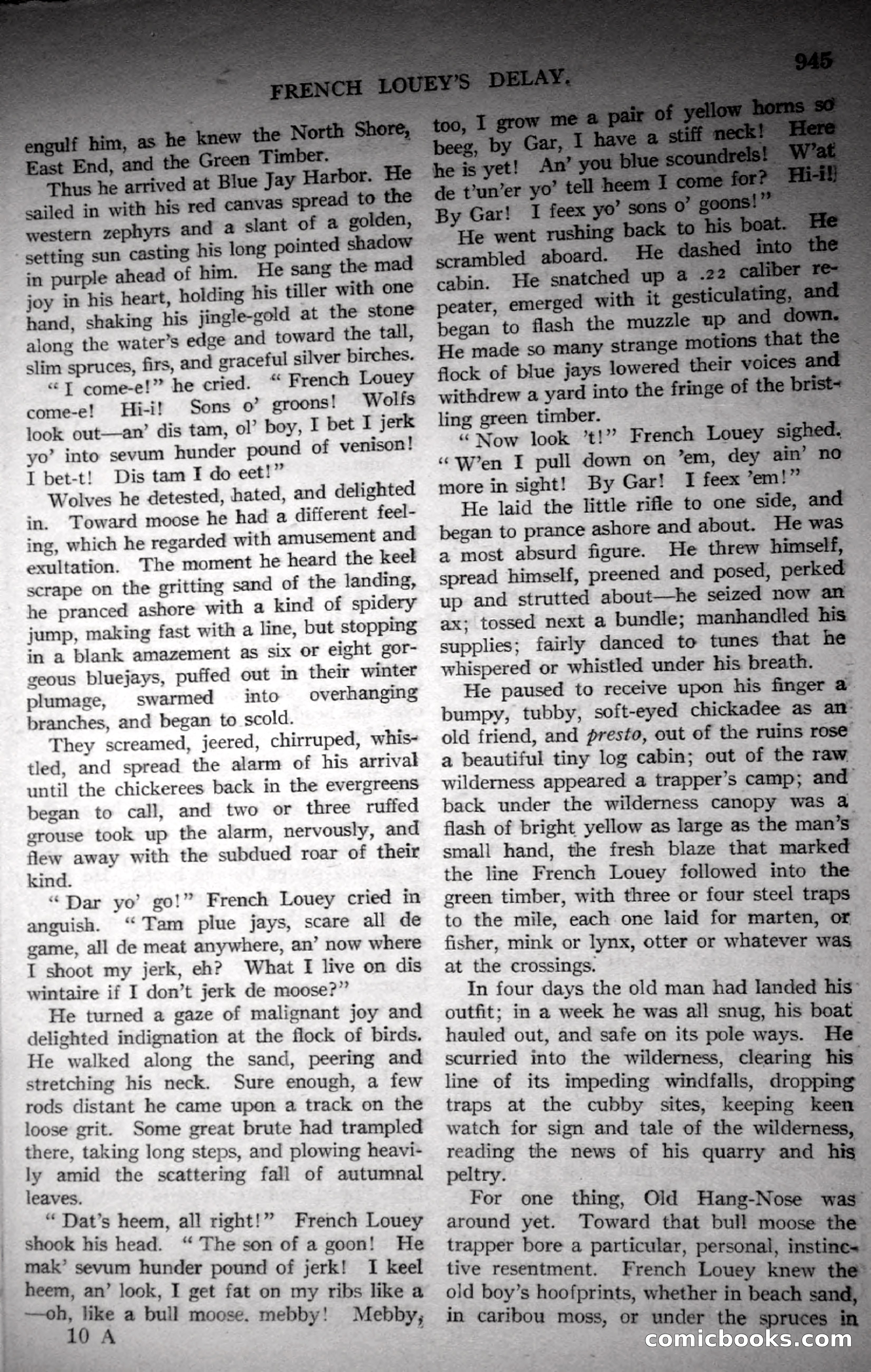 Argosy All-Story Weekly, November 4, 1922 — page 154 of 187