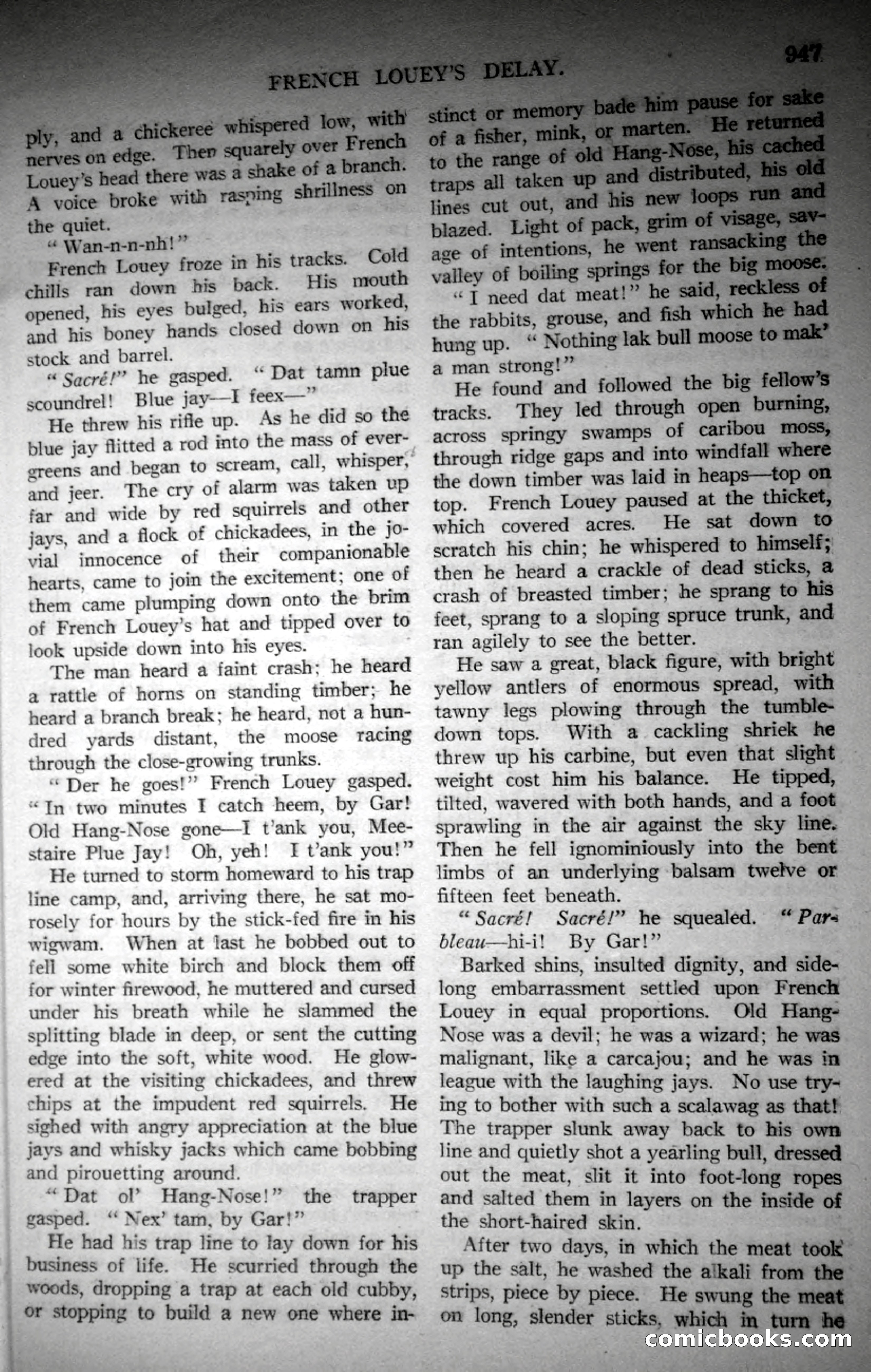 Argosy All-Story Weekly, November 4, 1922 — page 156 of 187