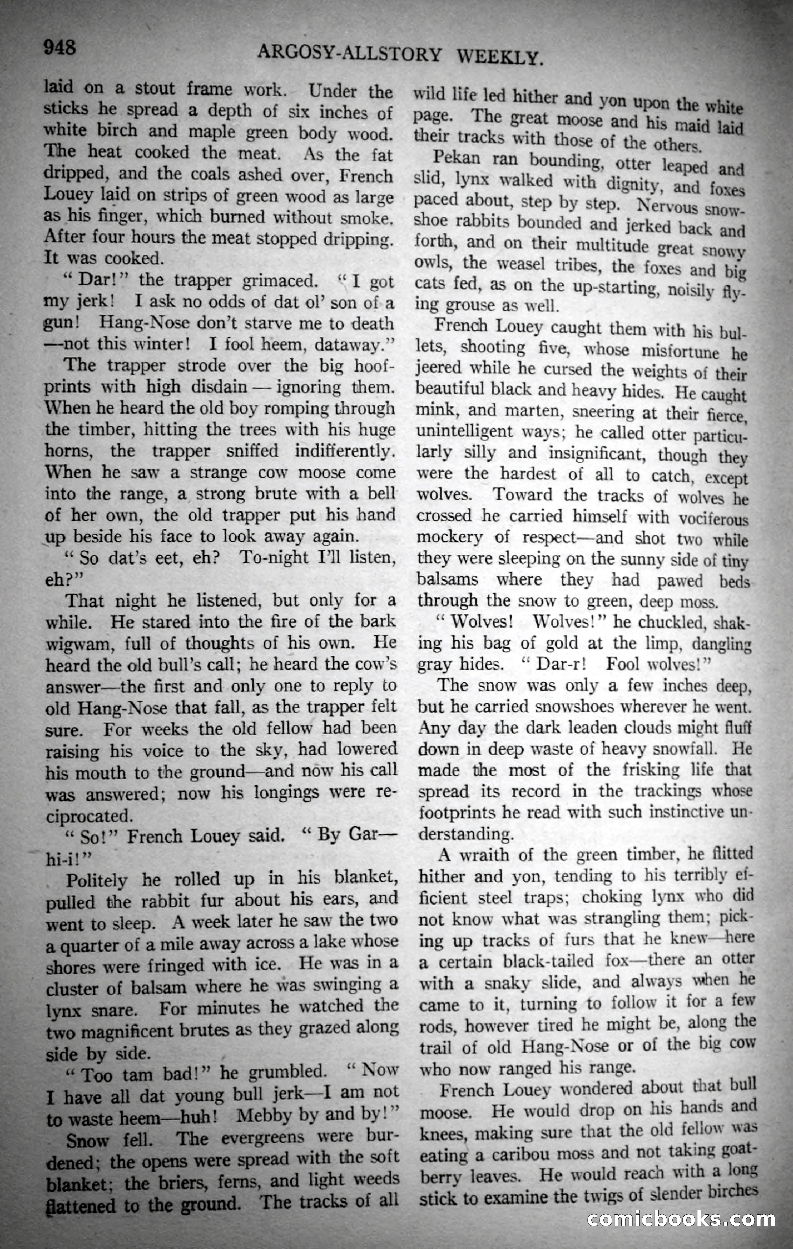 Argosy All-Story Weekly, November 4, 1922 — page 157 of 187