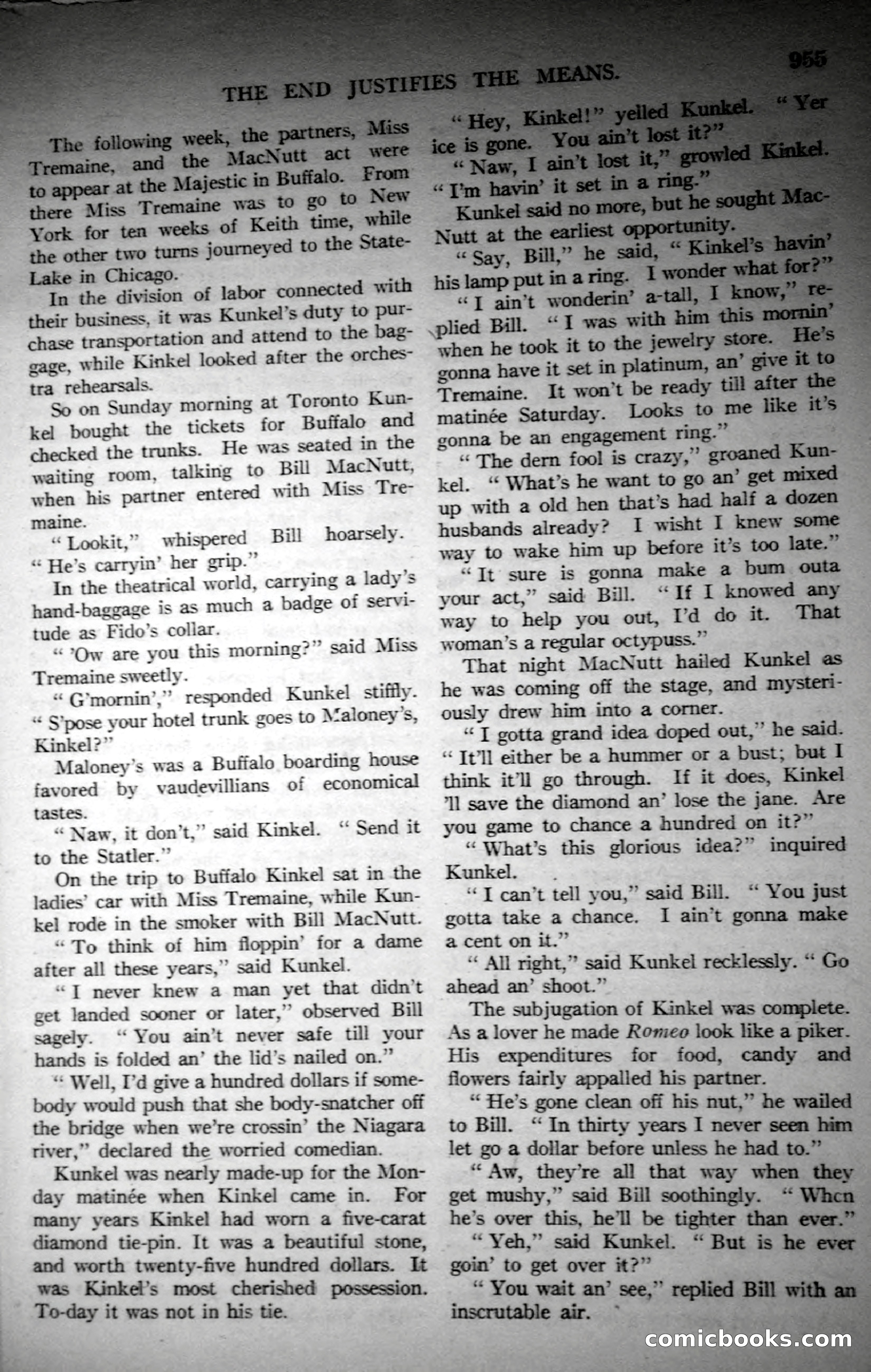 Argosy All-Story Weekly, November 4, 1922 — page 164 of 187