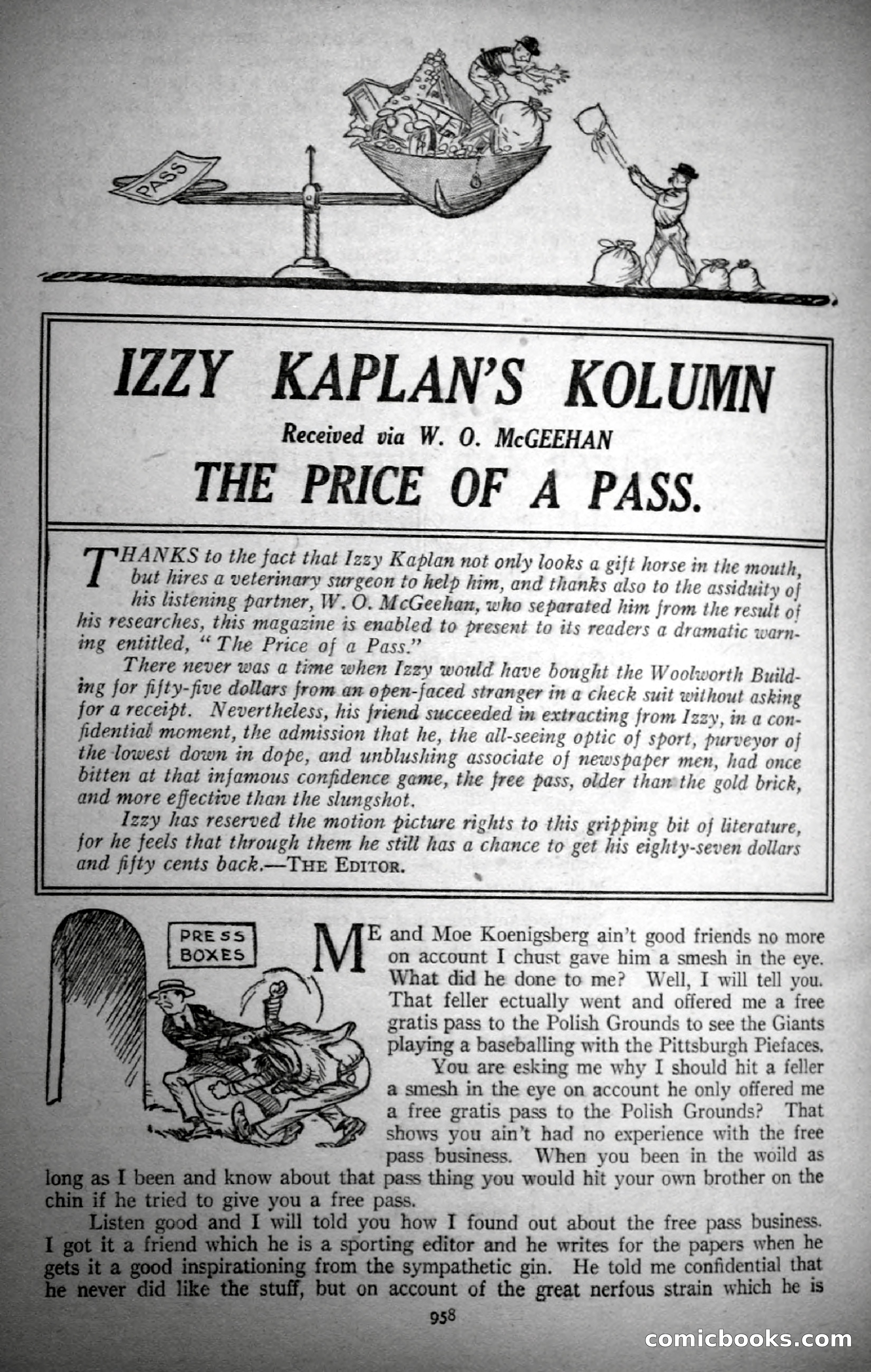 Argosy All-Story Weekly, November 4, 1922 — page 167 of 187