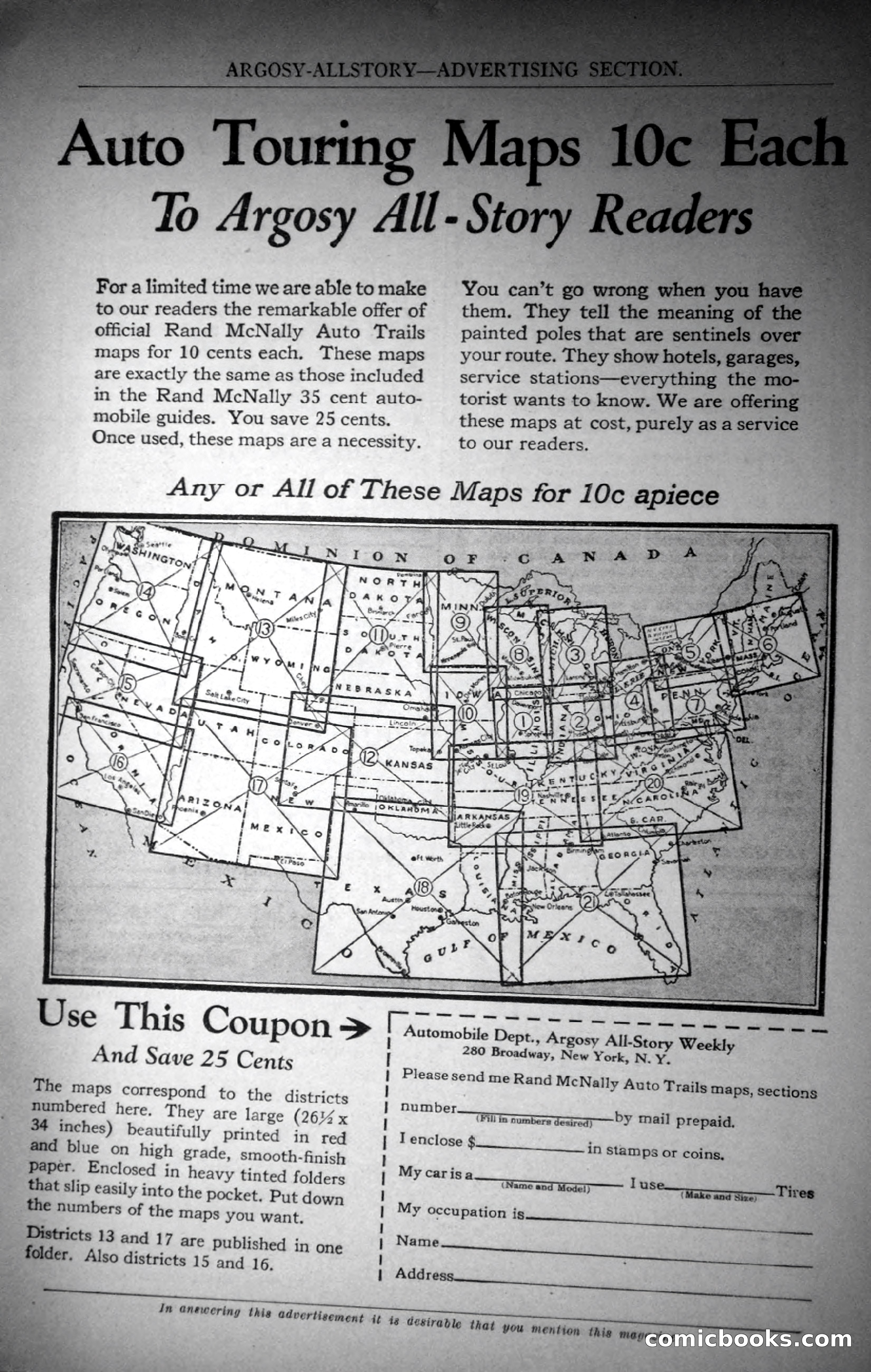 Argosy All-Story Weekly, November 4, 1922 — page 180 of 187