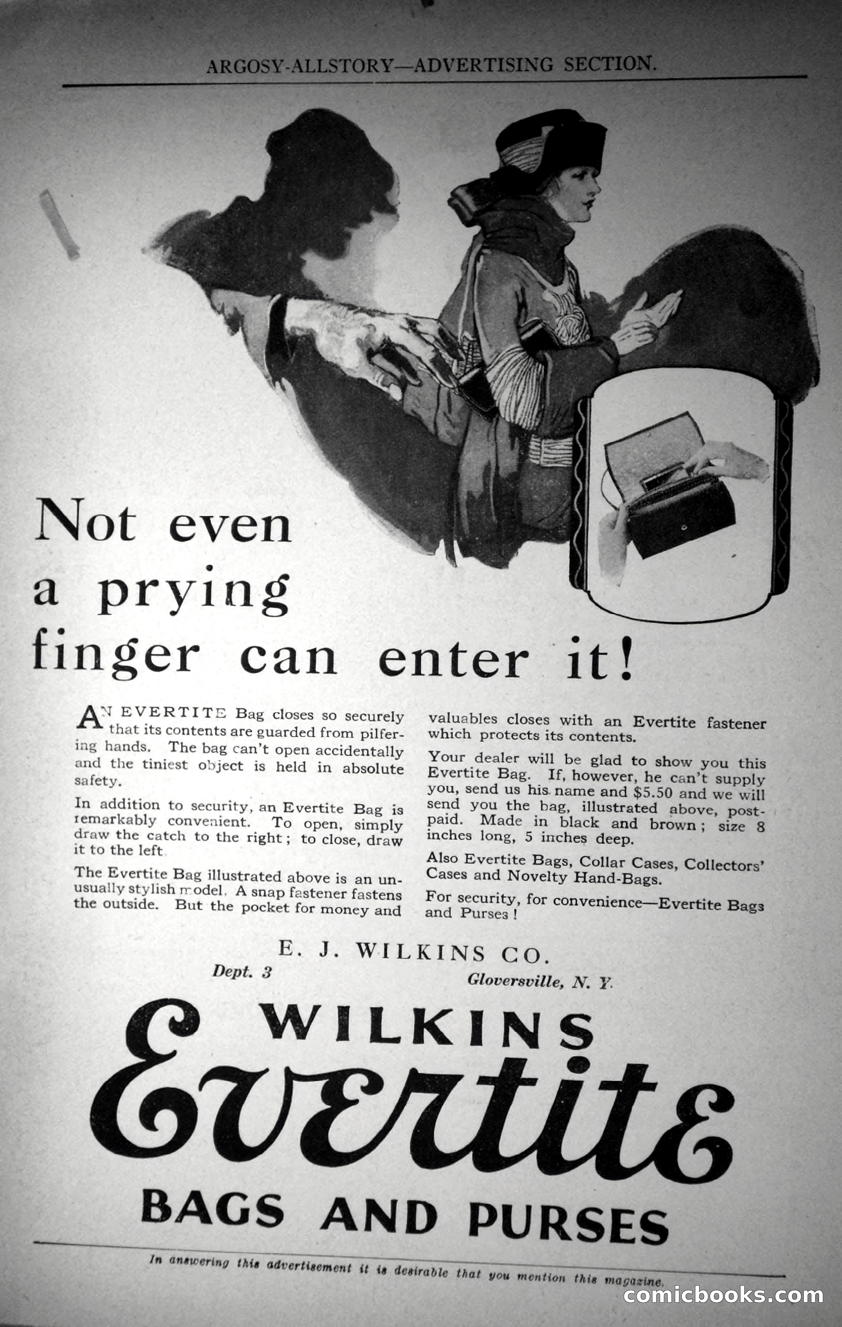 Argosy All-Story Weekly, November 4, 1922 — page 184 of 187