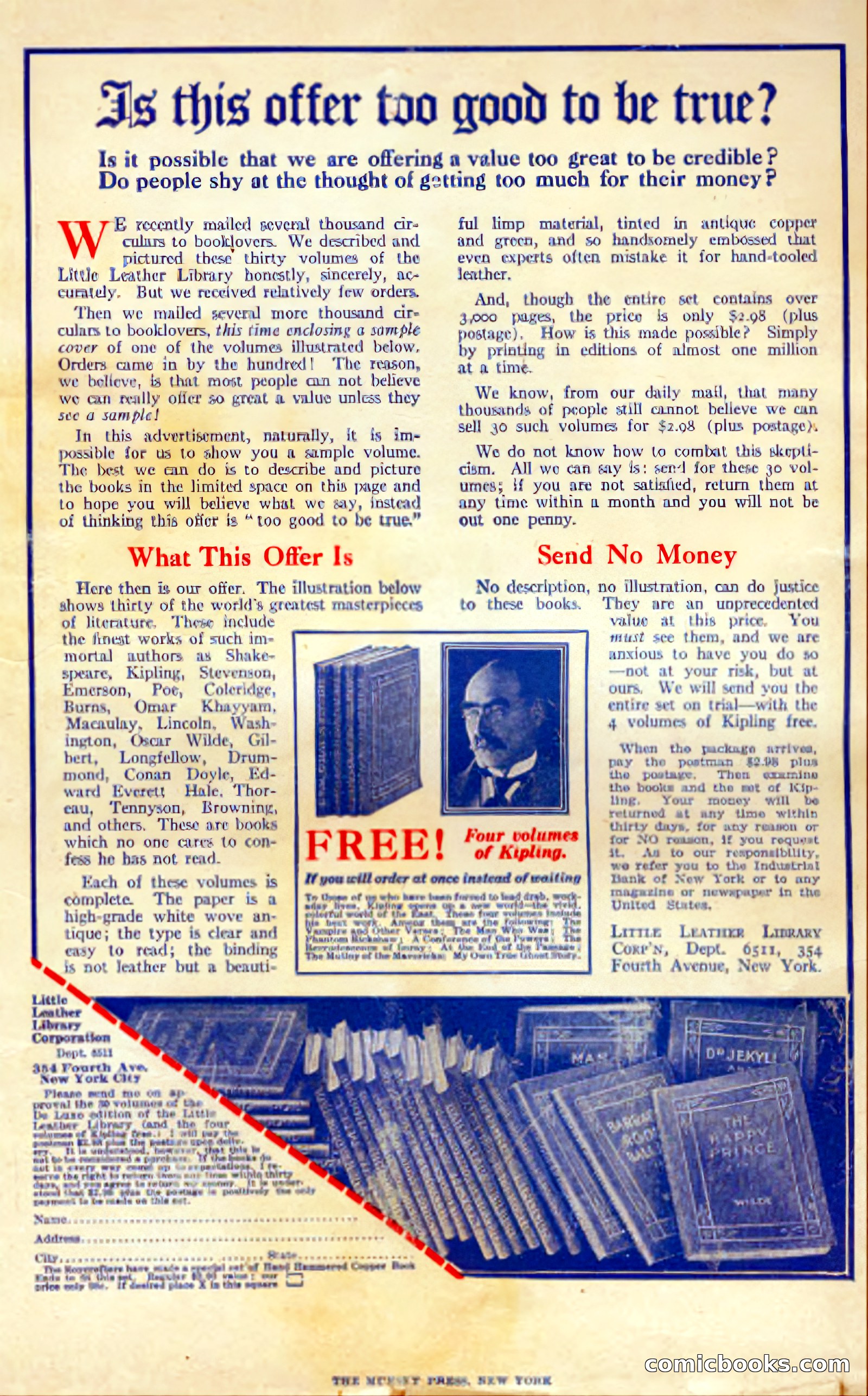 Argosy All-Story Weekly, November 4, 1922 — page 187 of 187