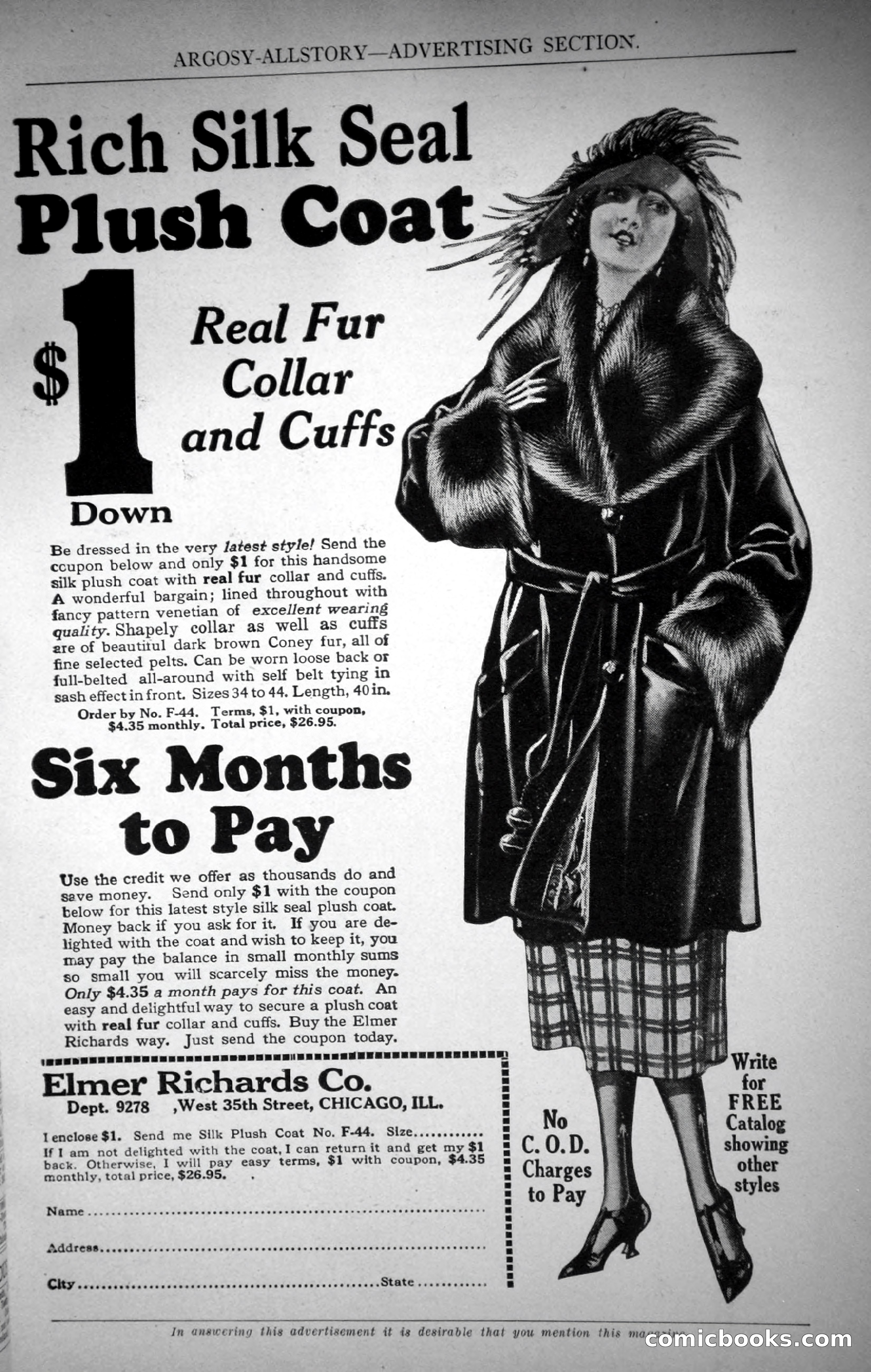 Argosy All-Story Weekly, November 18, 1922 — page 9 of 176