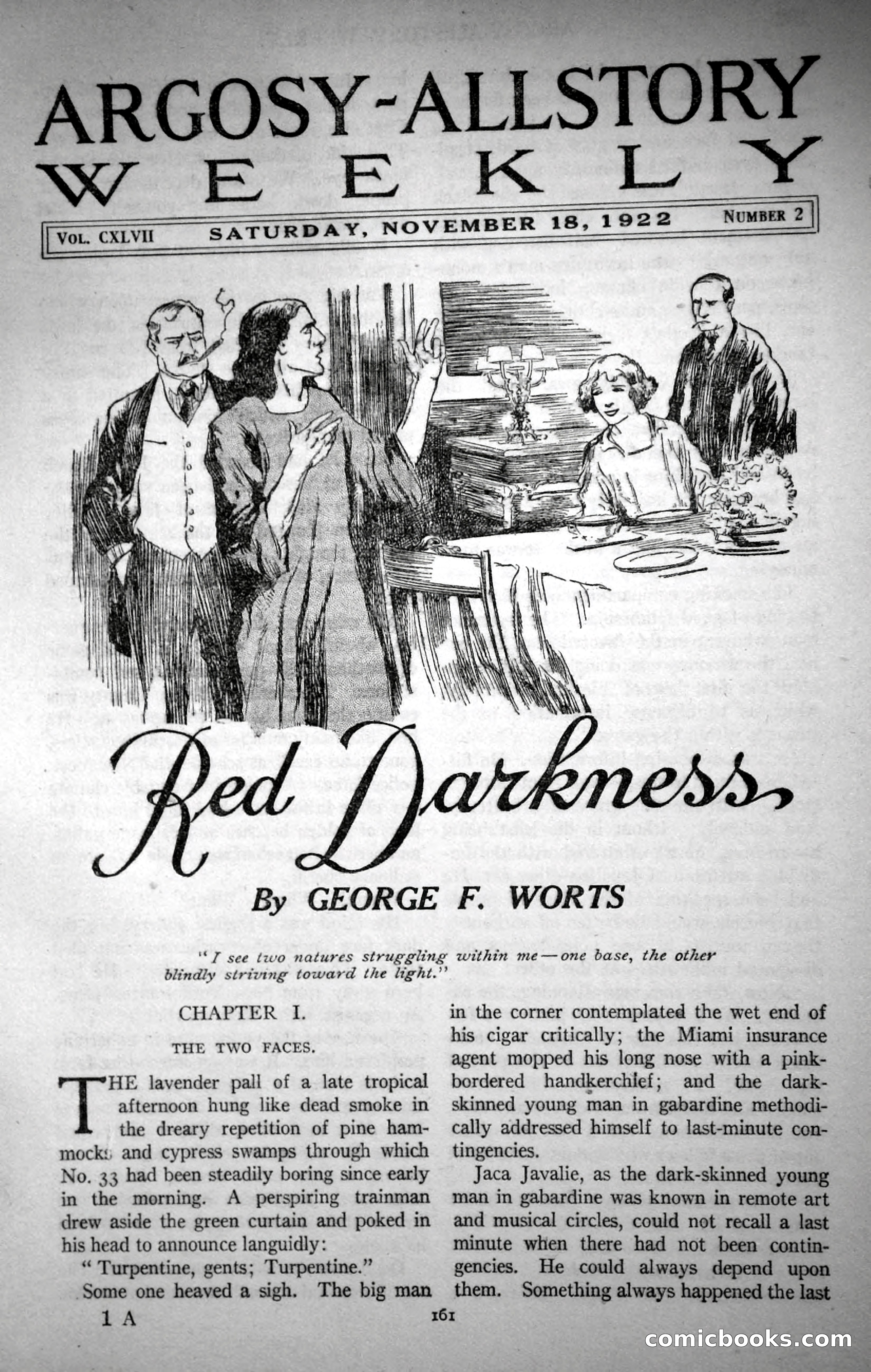 Argosy All-Story Weekly, November 18, 1922 — page 11 of 176