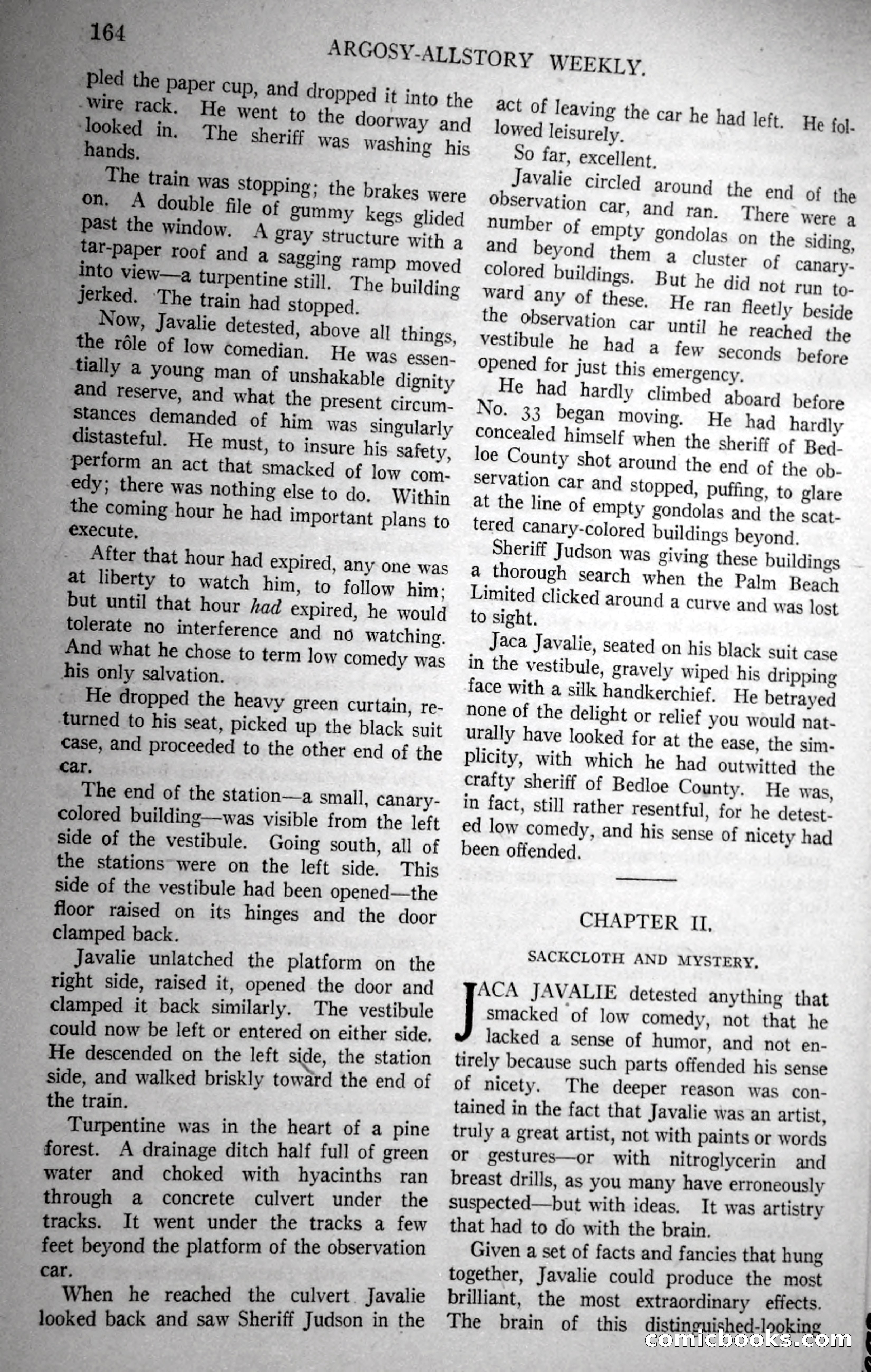 Argosy All-Story Weekly, November 18, 1922 — page 14 of 176