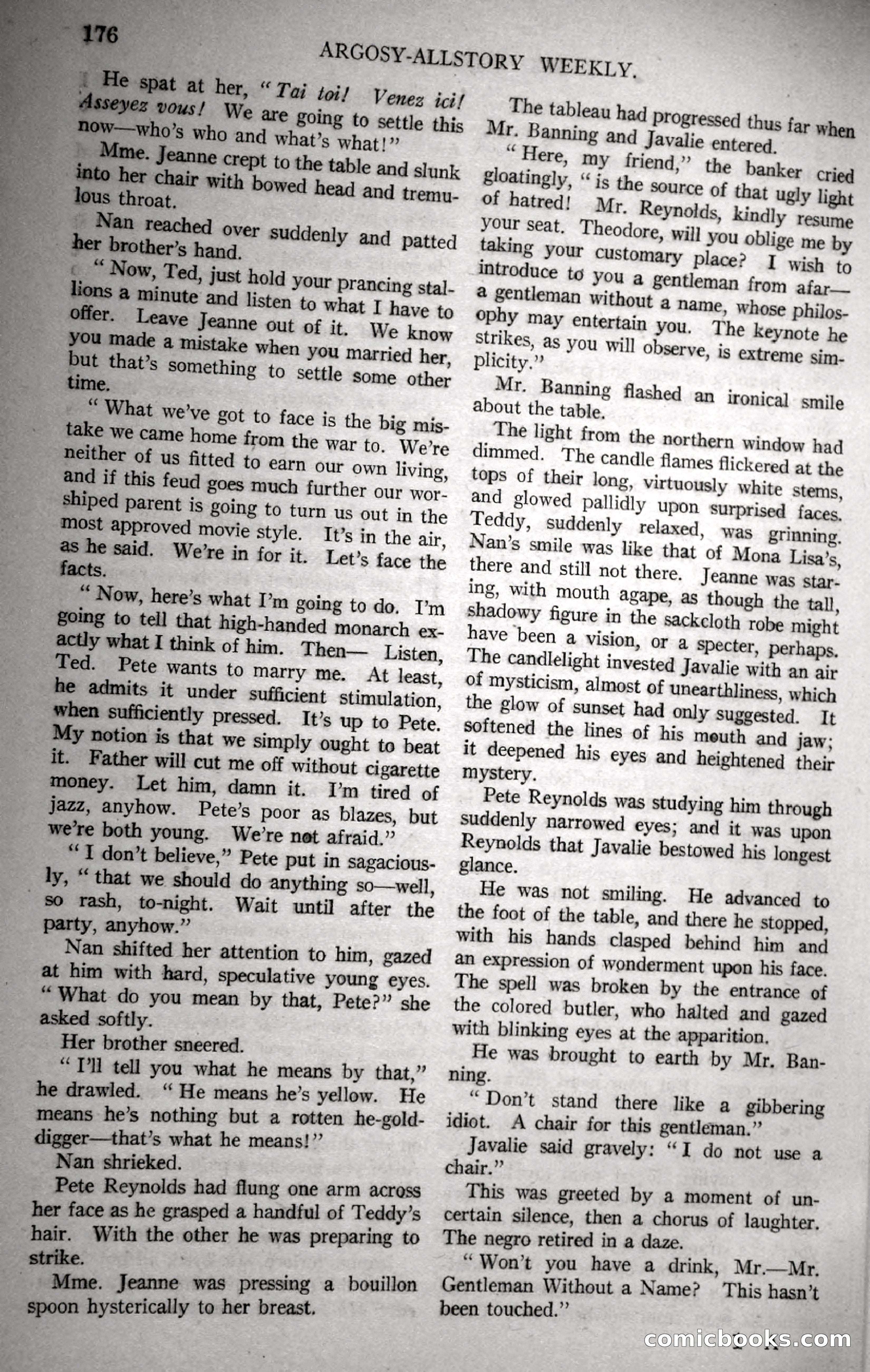 Argosy All-Story Weekly, November 18, 1922 — page 26 of 176