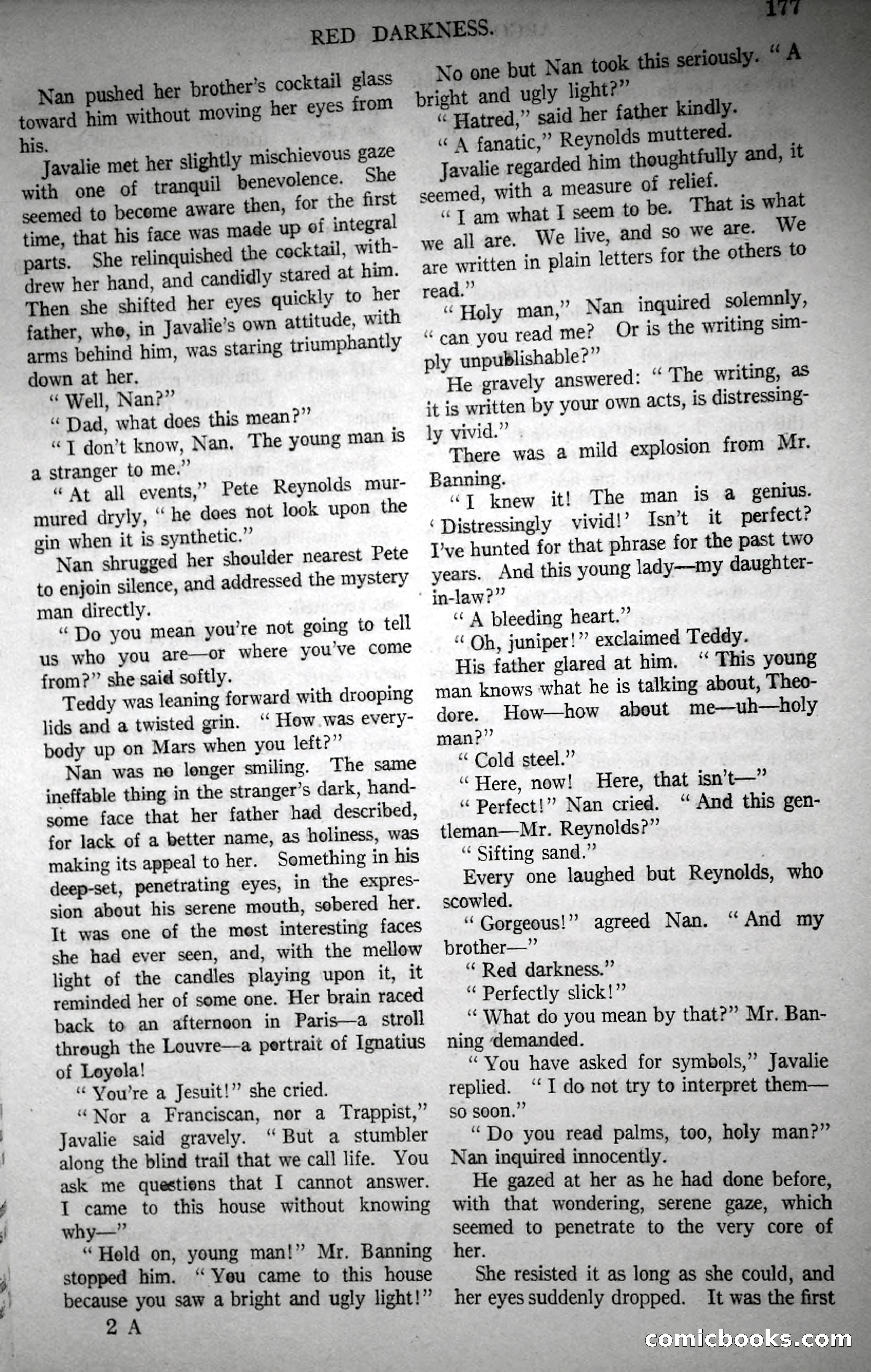 Argosy All-Story Weekly, November 18, 1922 — page 27 of 176