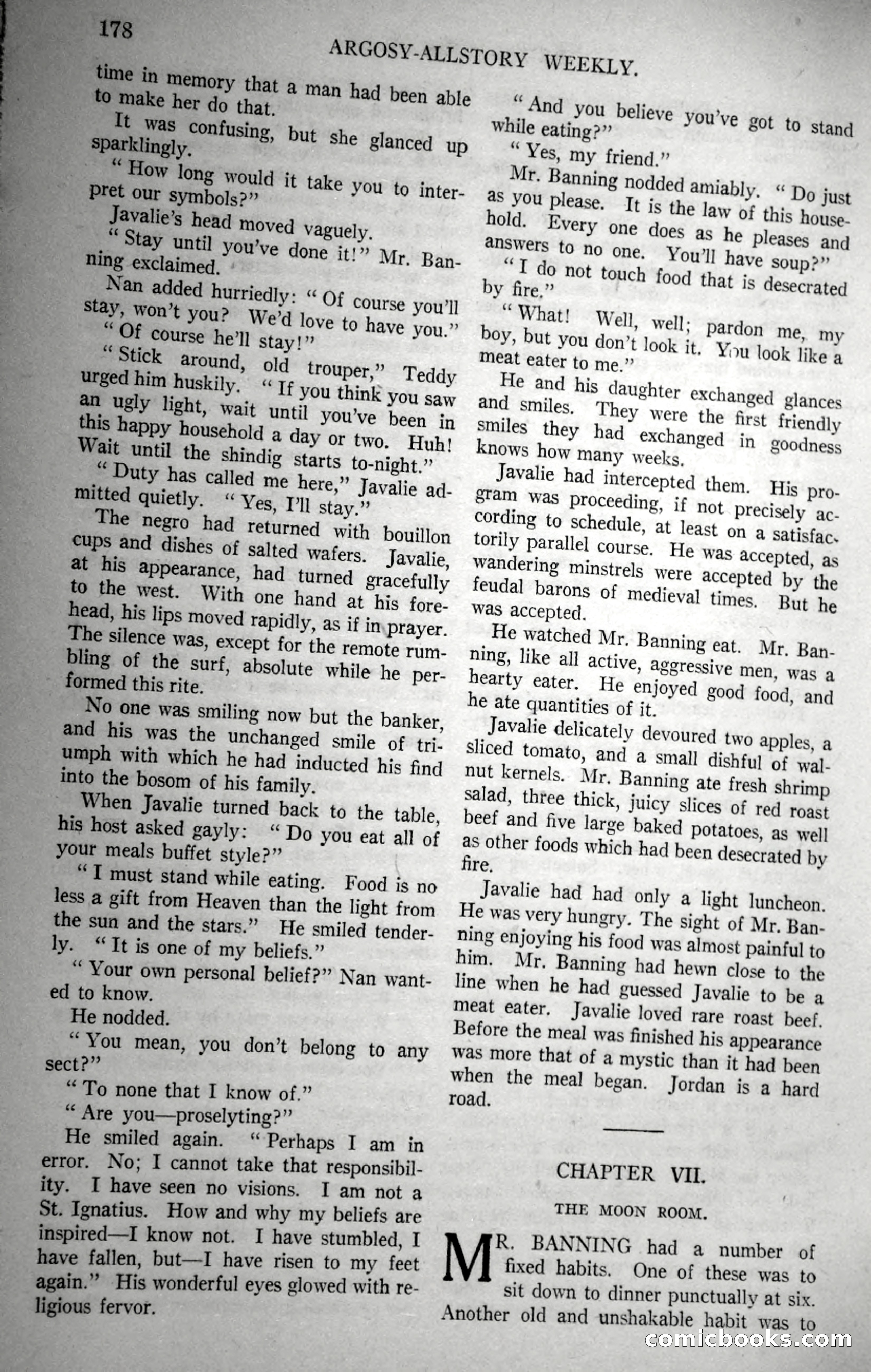 Argosy All-Story Weekly, November 18, 1922 — page 28 of 176