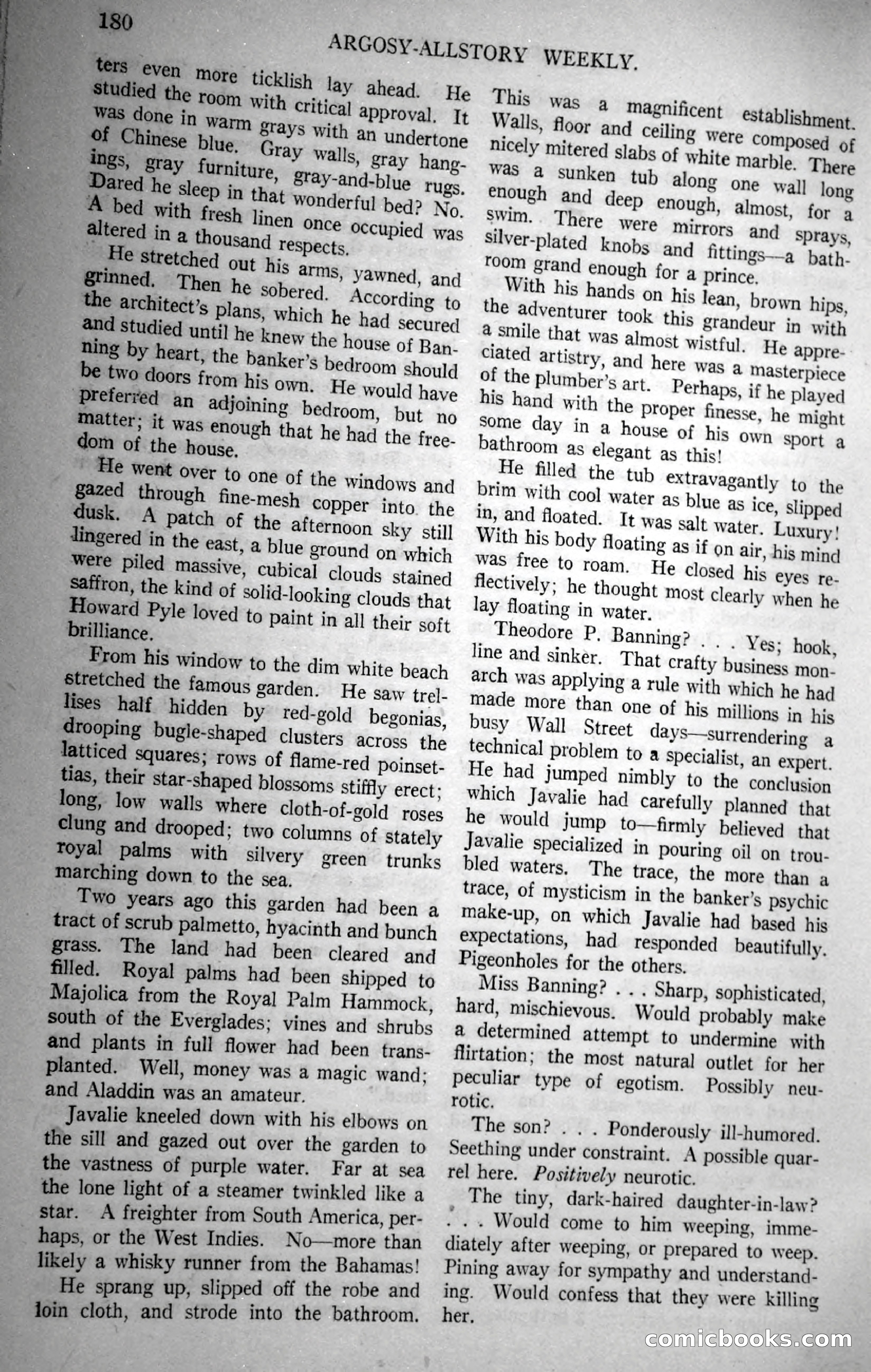 Argosy All-Story Weekly, November 18, 1922 — page 30 of 176