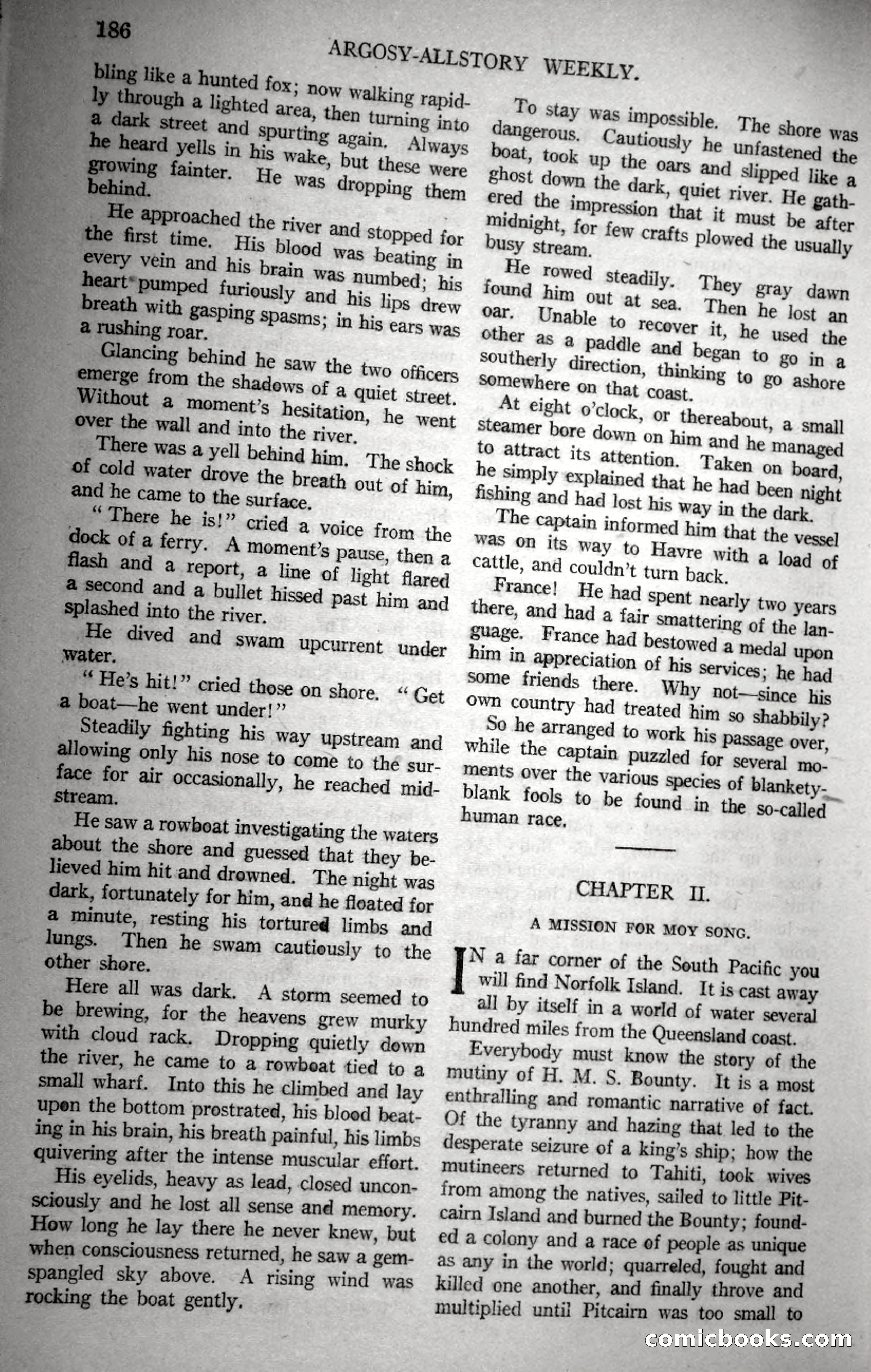 Argosy All-Story Weekly, November 18, 1922 — page 36 of 176