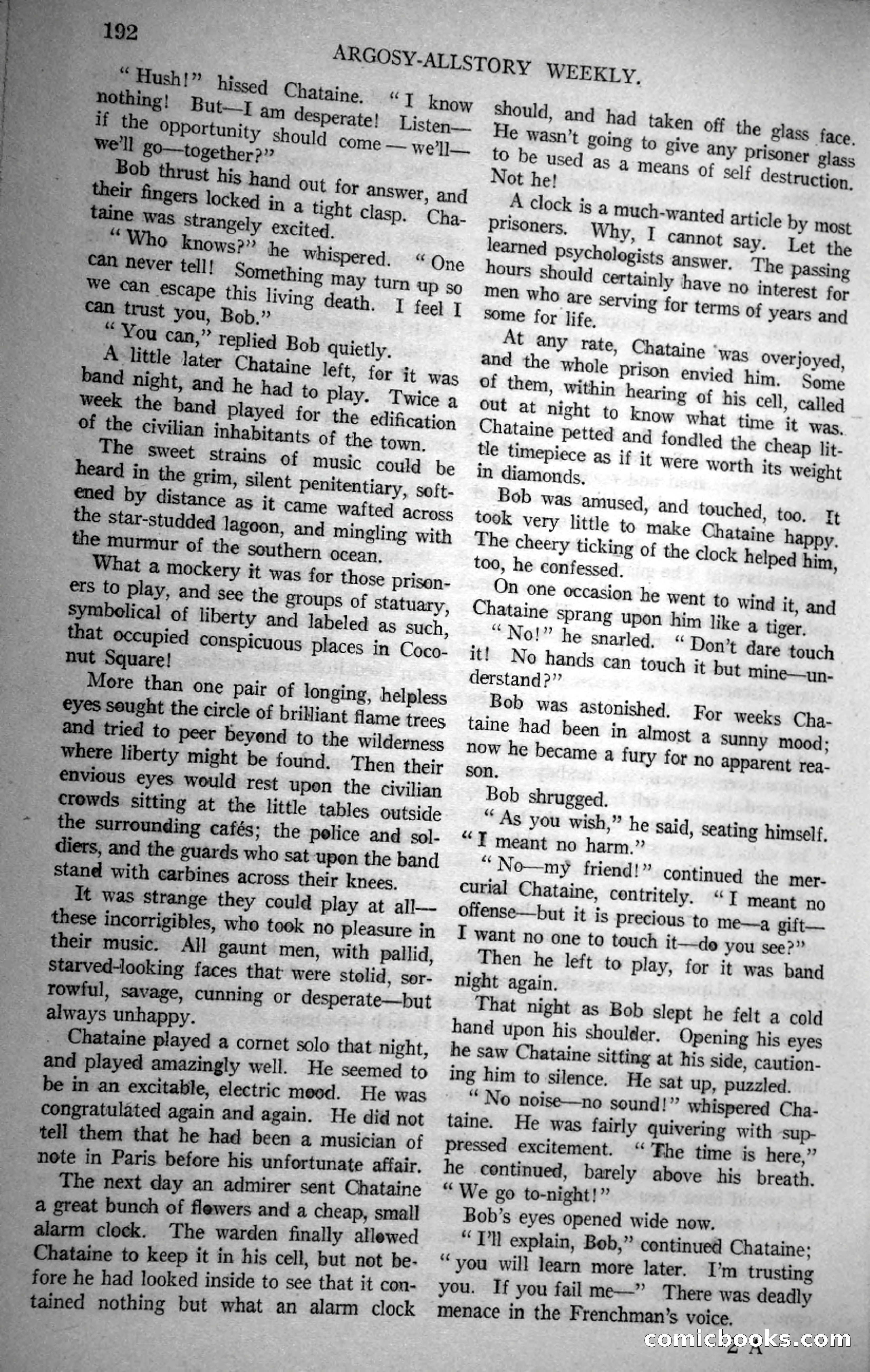 Argosy All-Story Weekly, November 18, 1922 — page 42 of 176