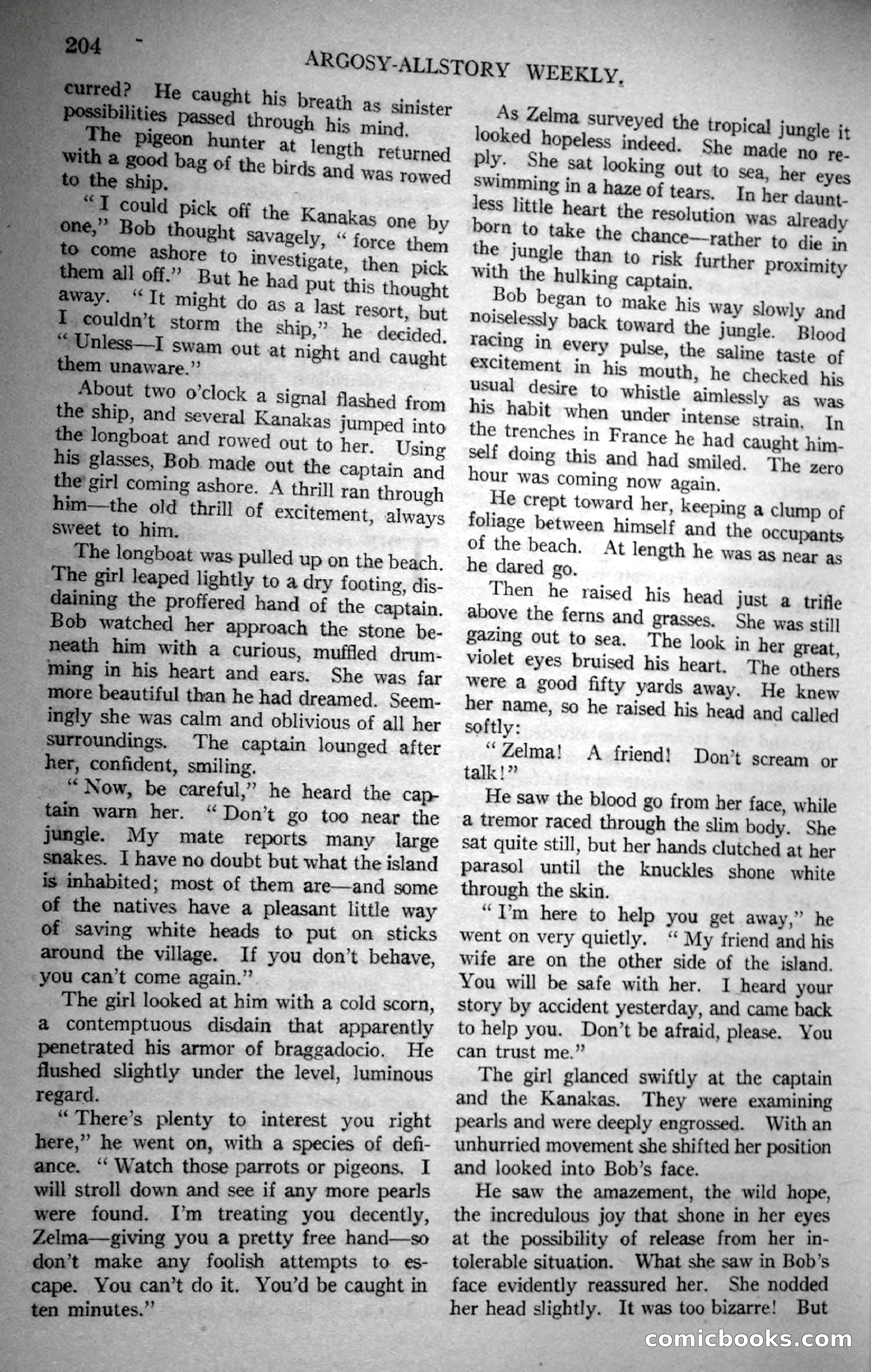 Argosy All-Story Weekly, November 18, 1922 — page 54 of 176