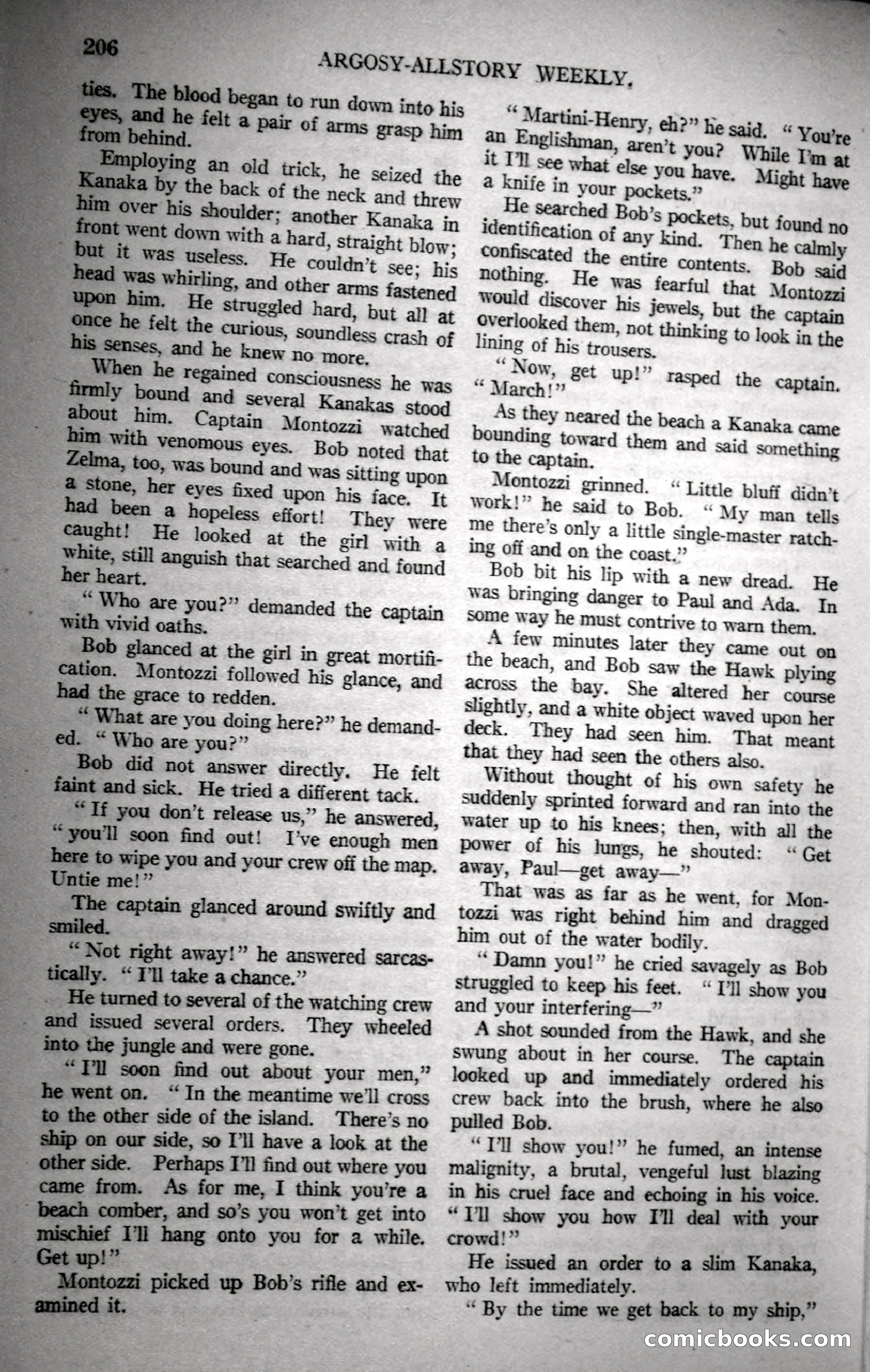 Argosy All-Story Weekly, November 18, 1922 — page 56 of 176