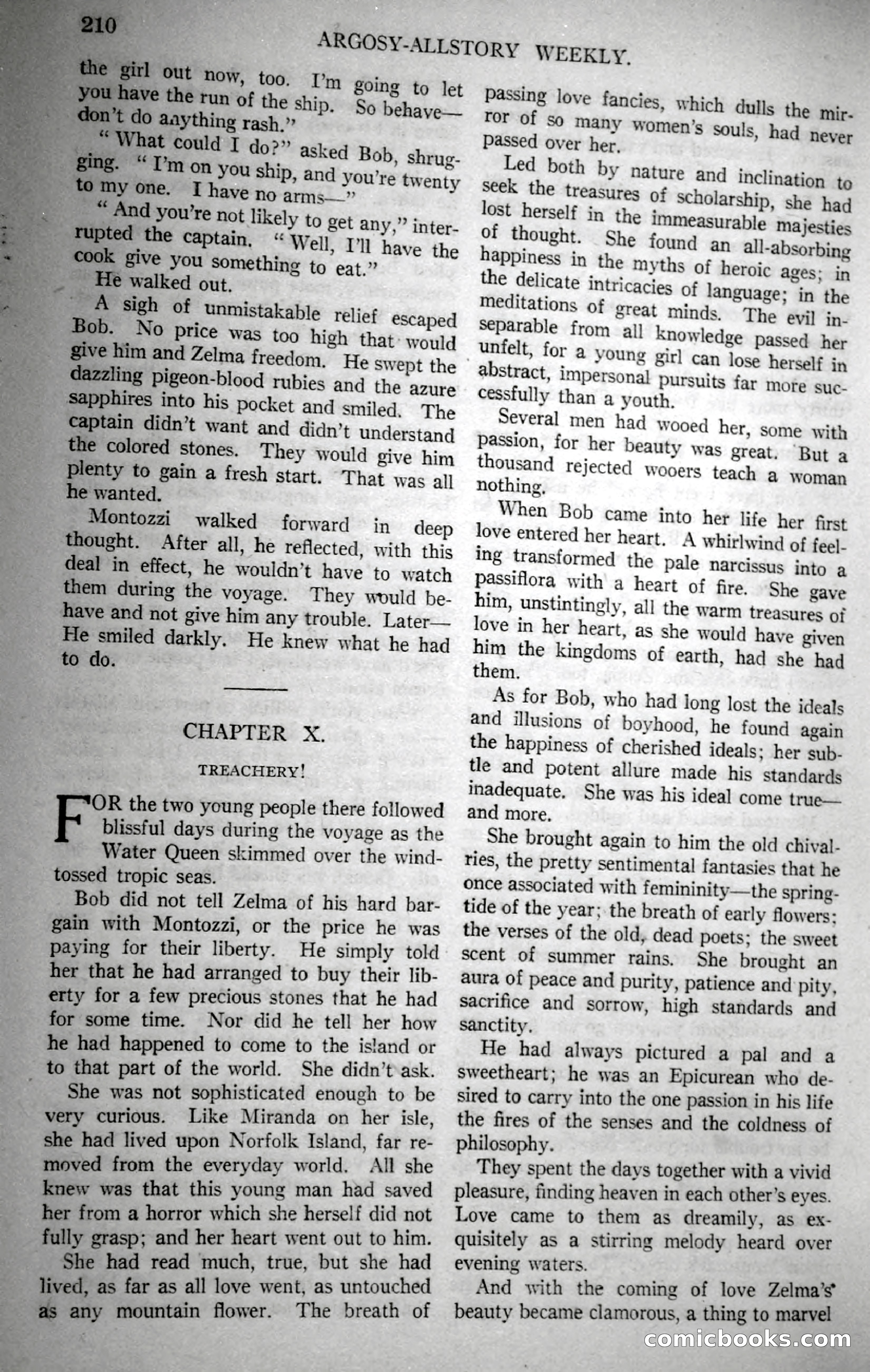 Argosy All-Story Weekly, November 18, 1922 — page 60 of 176
