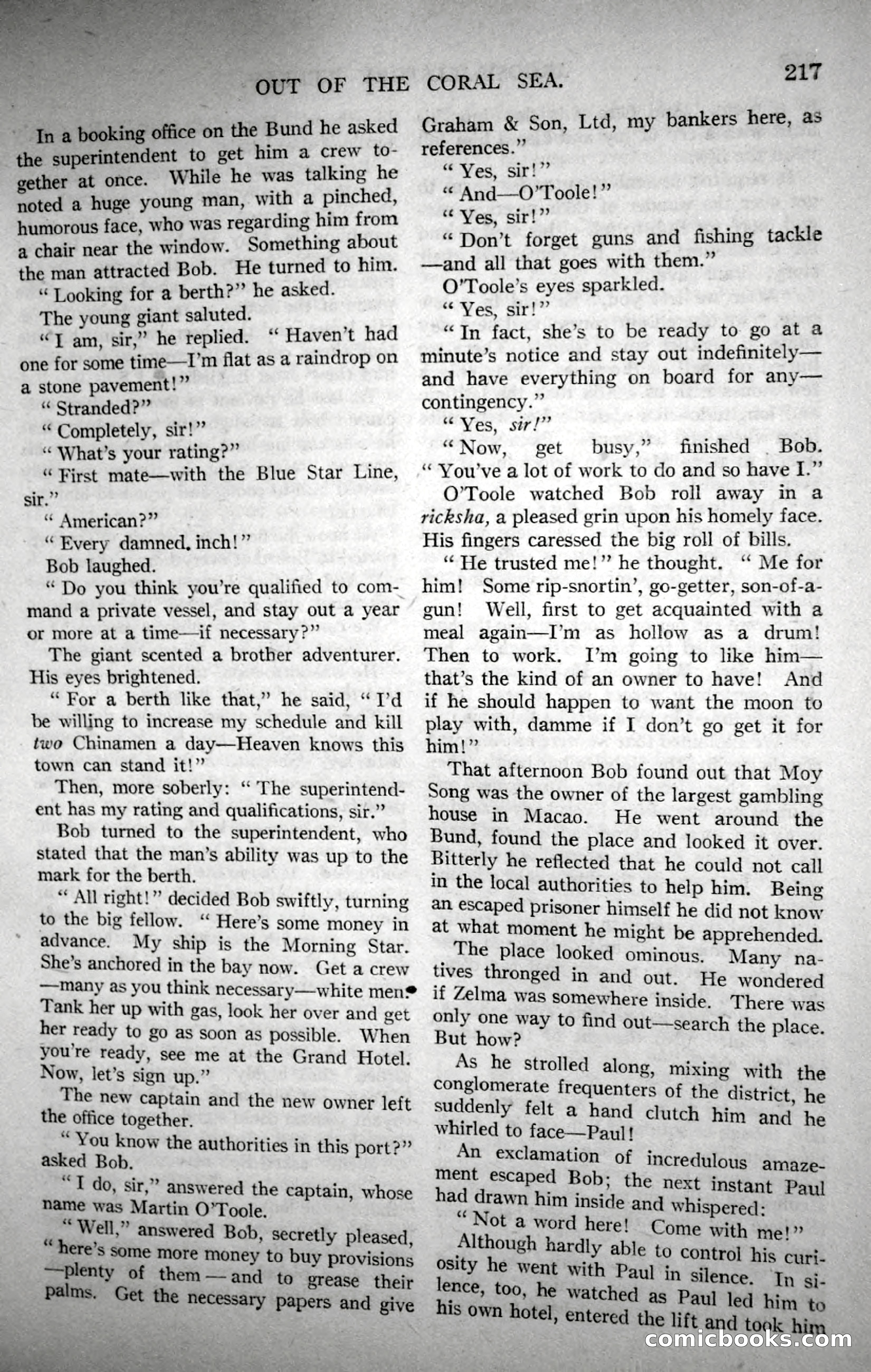 Argosy All-Story Weekly, November 18, 1922 — page 67 of 176