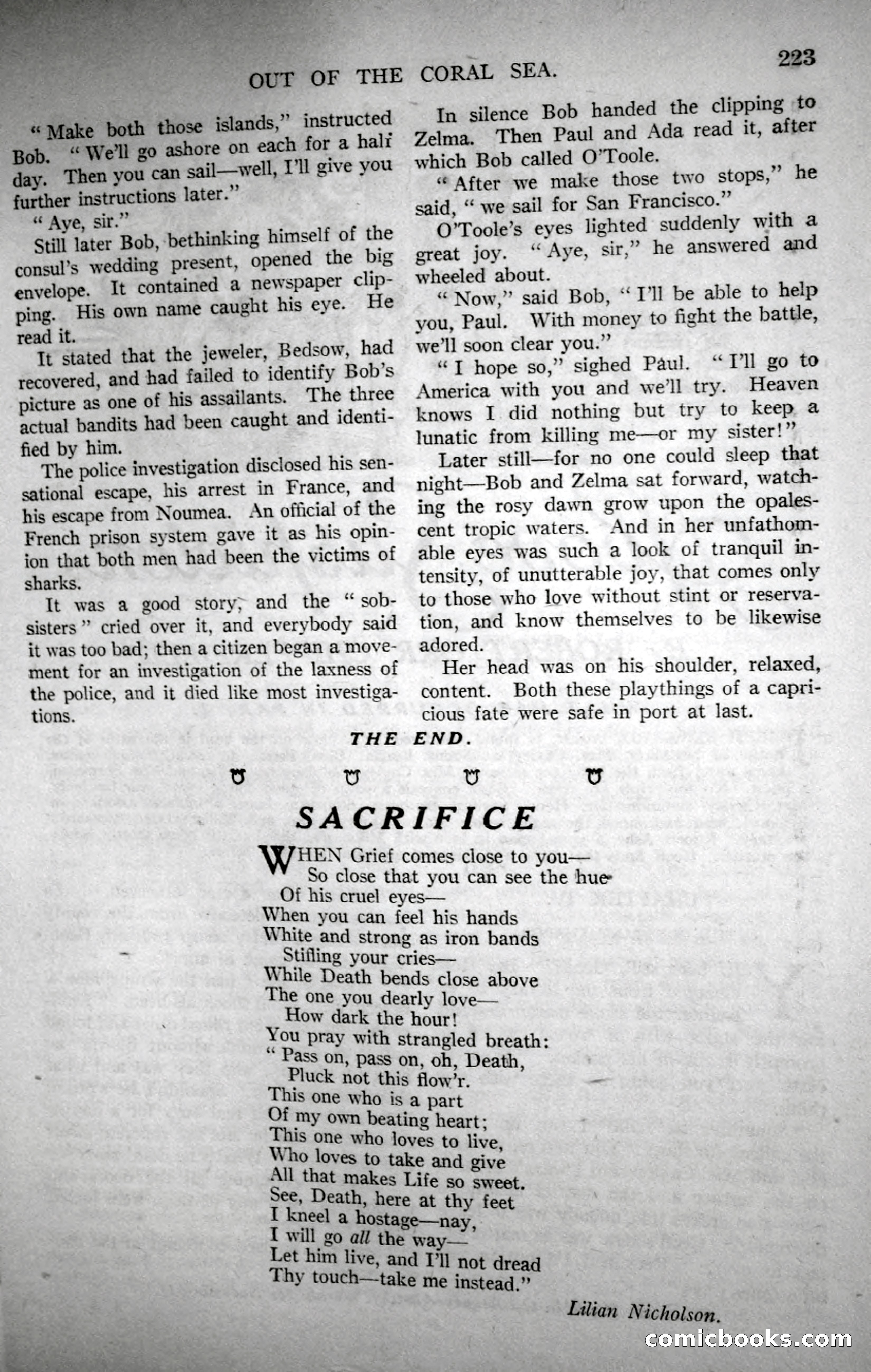 Argosy All-Story Weekly, November 18, 1922 — page 73 of 176