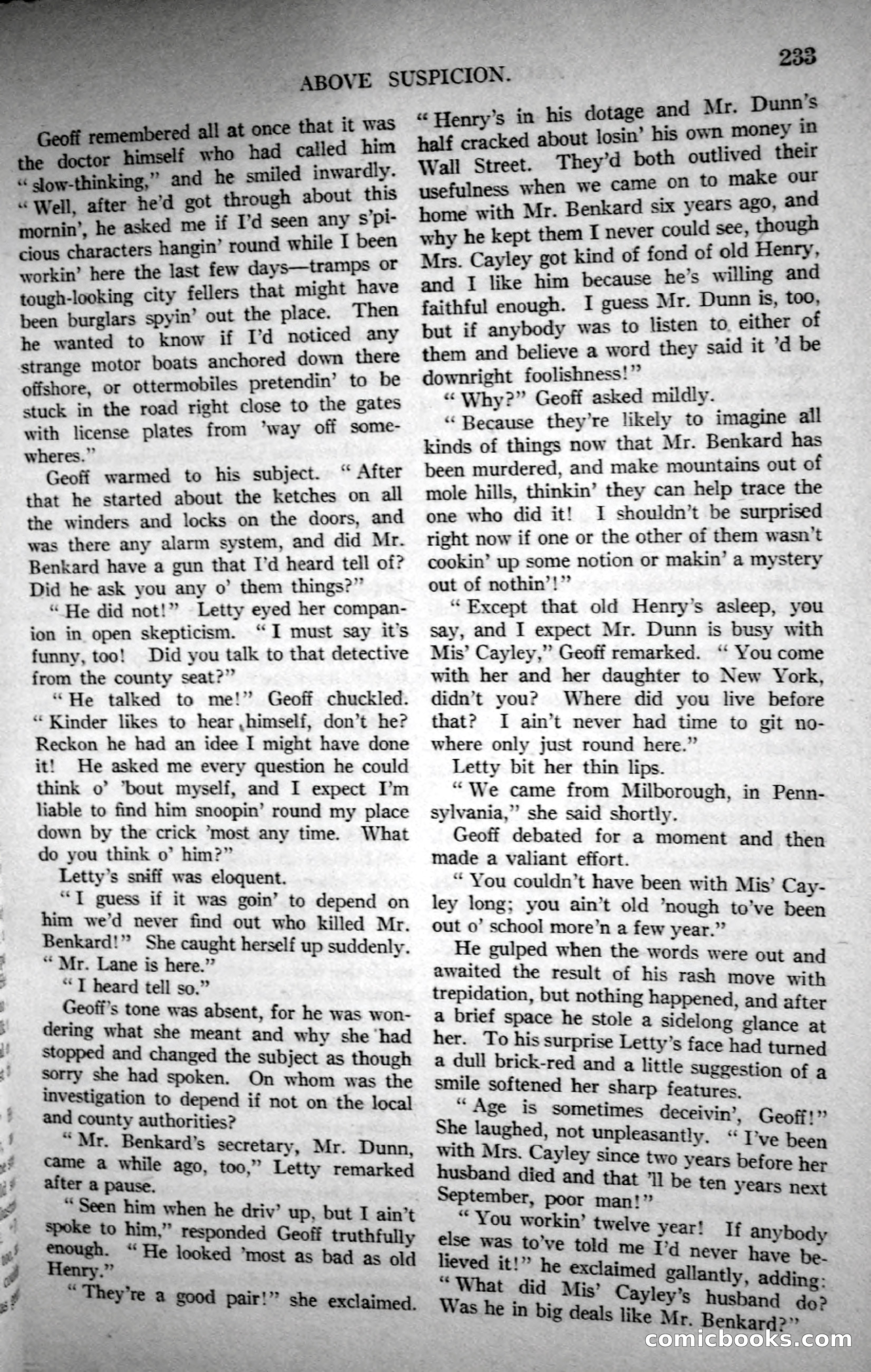 Argosy All-Story Weekly, November 18, 1922 — page 83 of 176