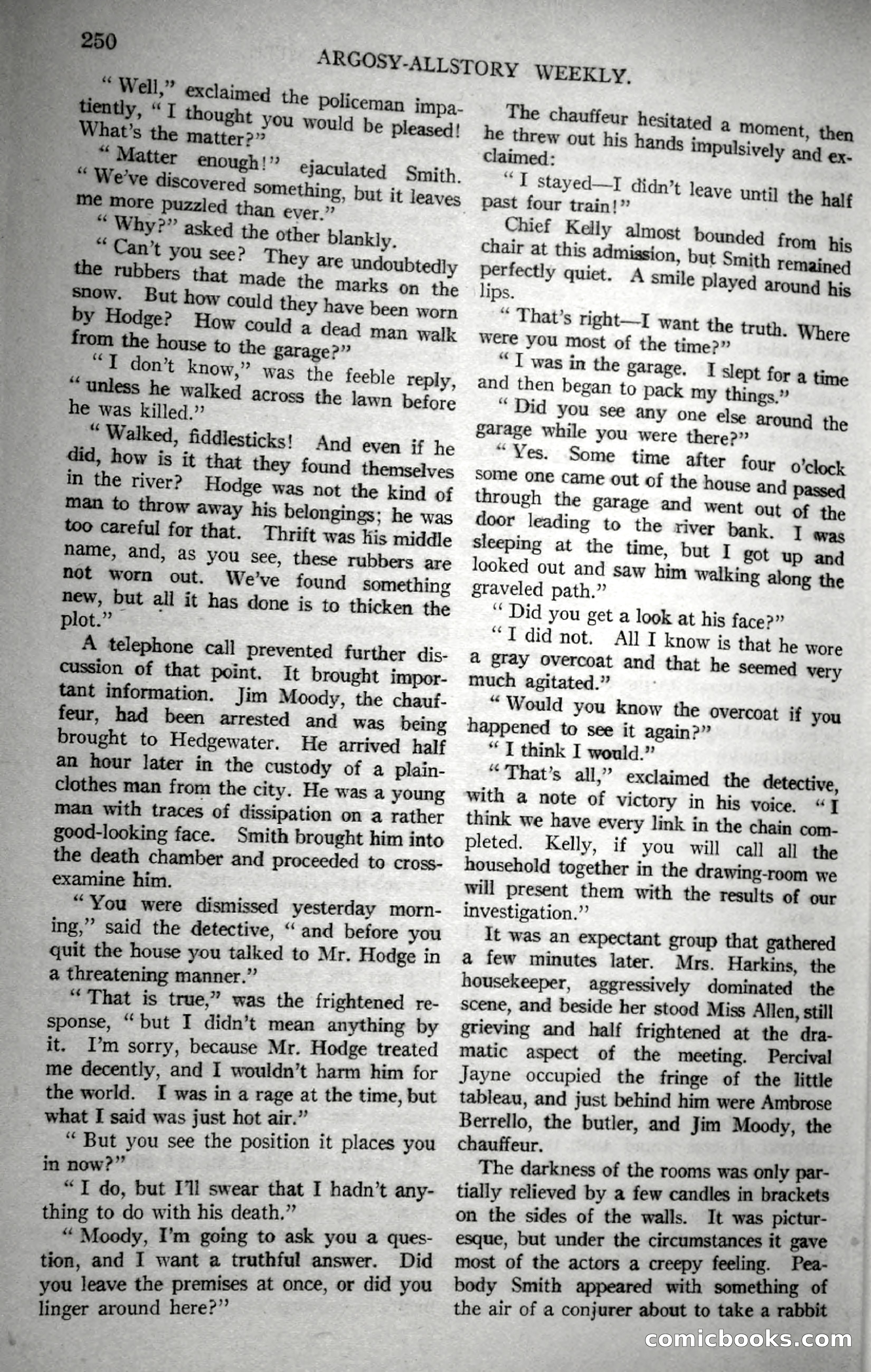 Argosy All-Story Weekly, November 18, 1922 — page 100 of 176