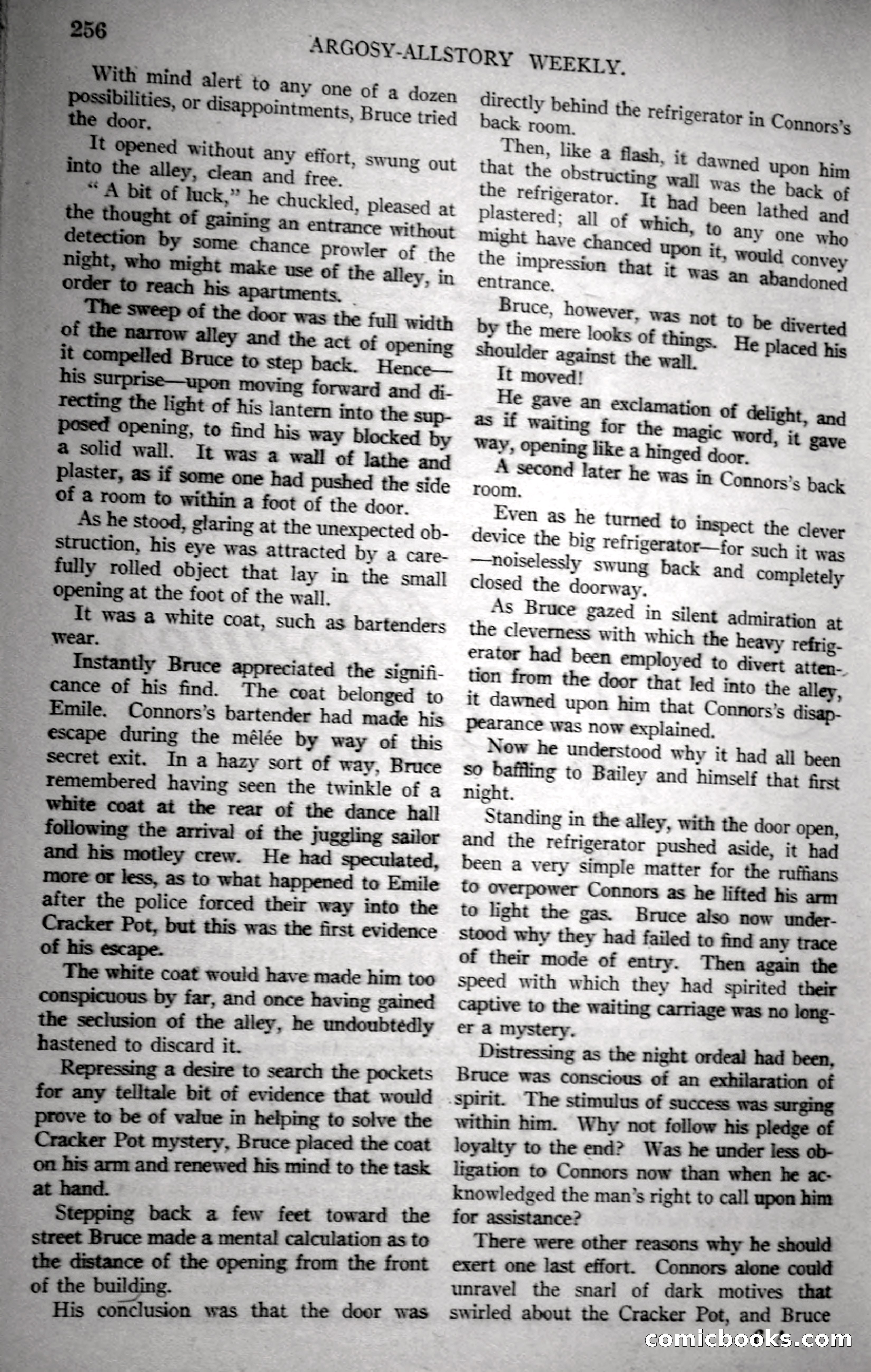 Argosy All-Story Weekly, November 18, 1922 — page 106 of 176