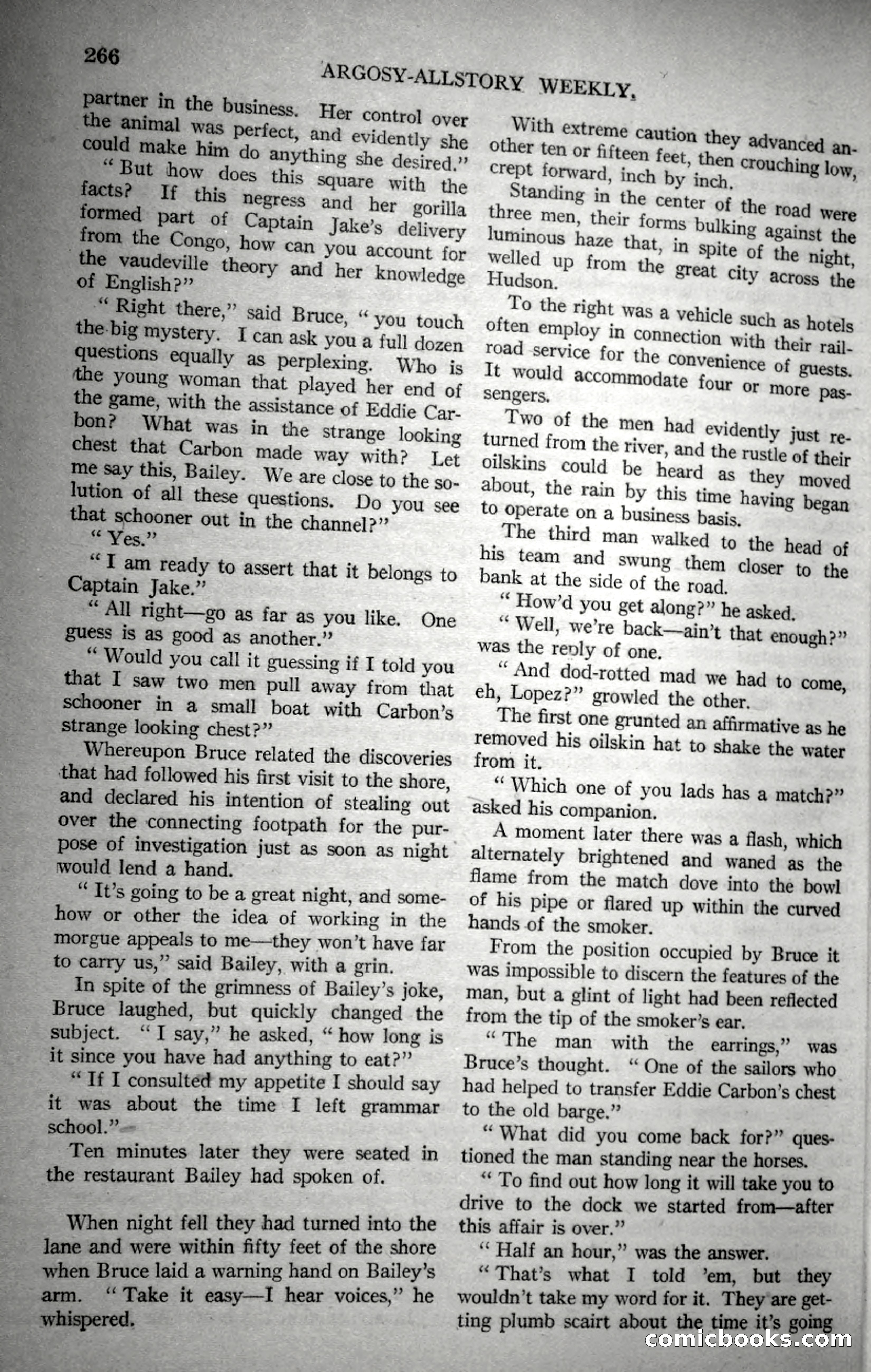 Argosy All-Story Weekly, November 18, 1922 — page 116 of 176