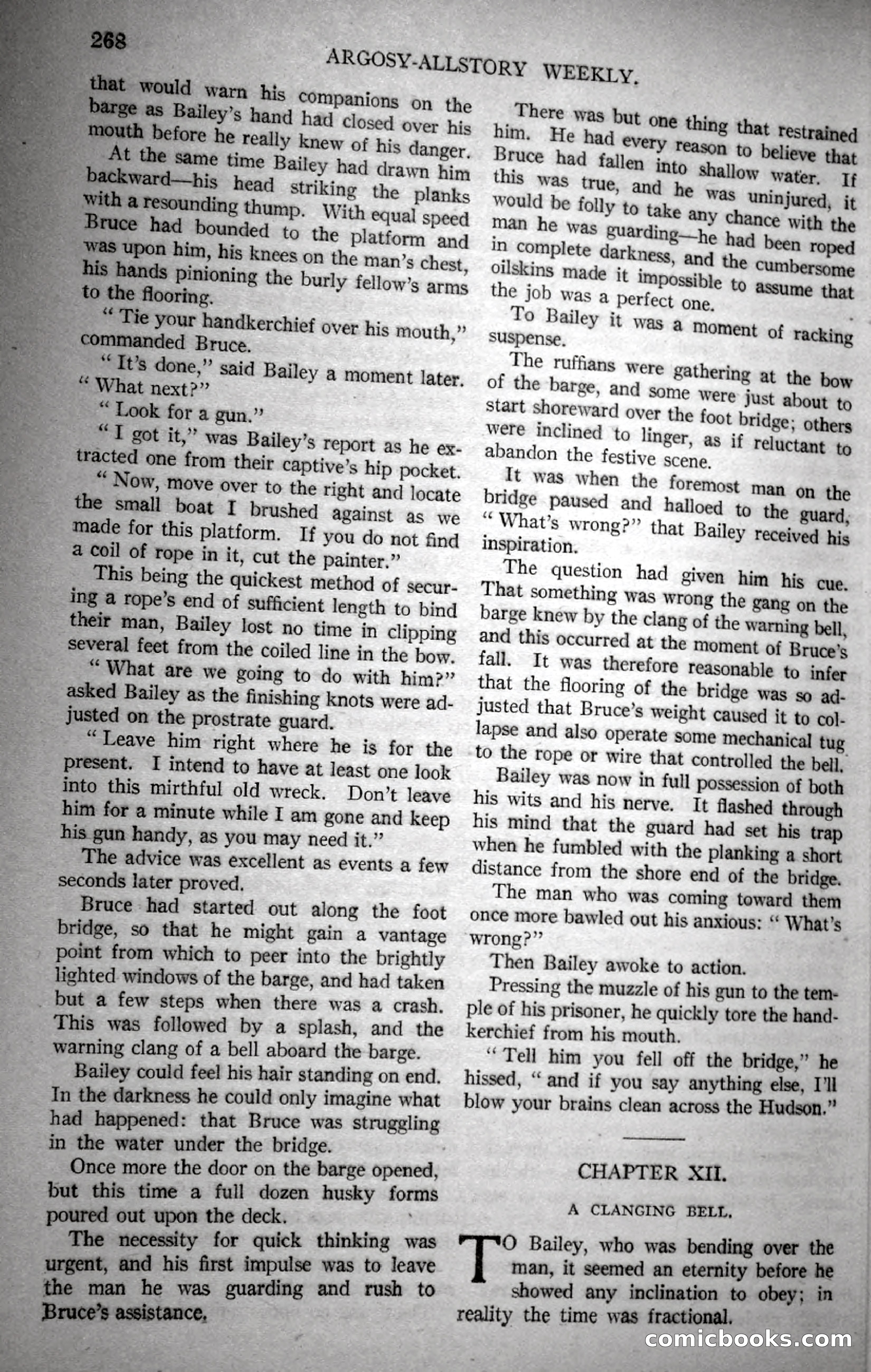 Argosy All-Story Weekly, November 18, 1922 — page 118 of 176